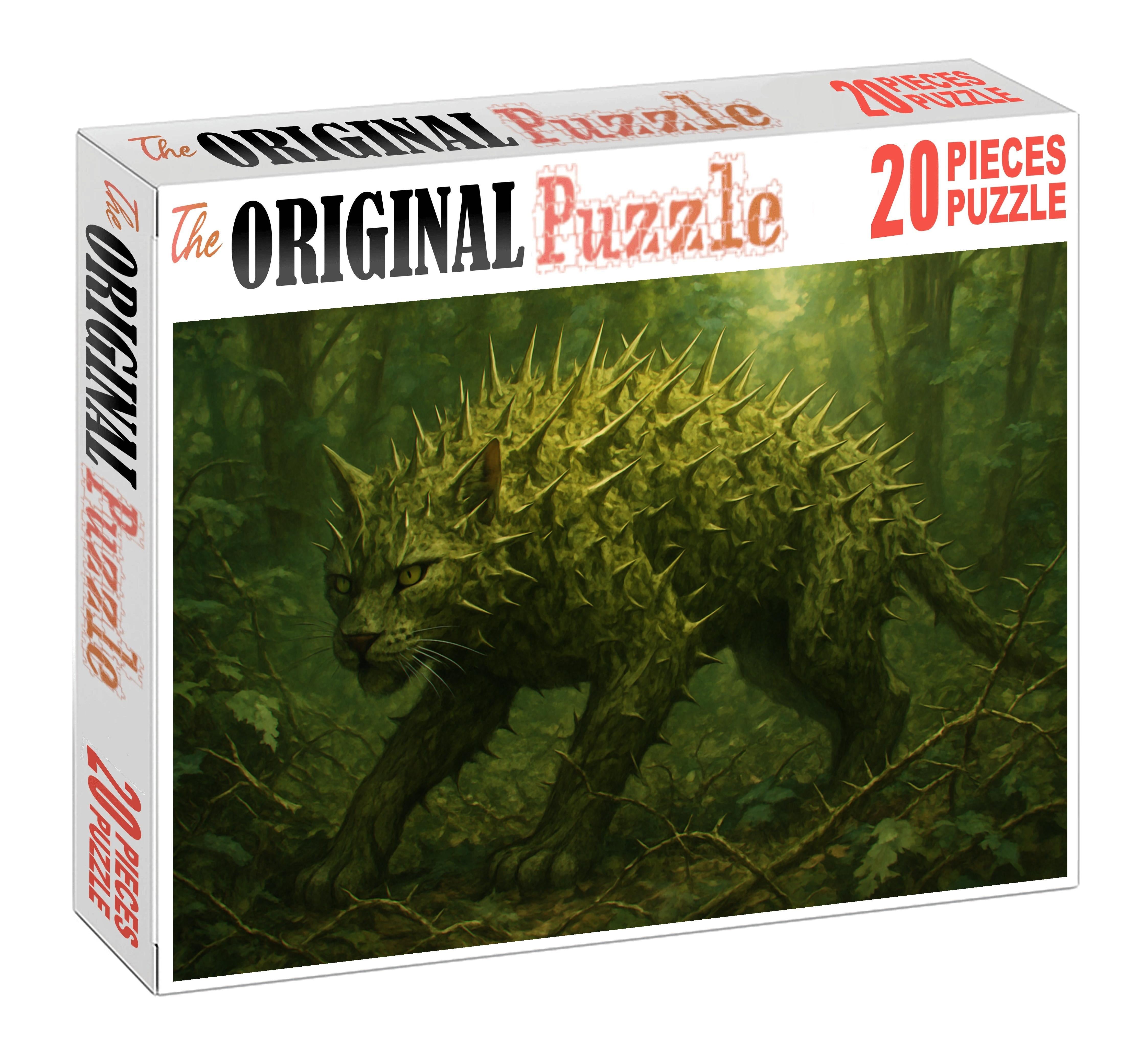 Thornback Chimera Forest Enigma With Bramble-coated Hide Challenging Puzzles