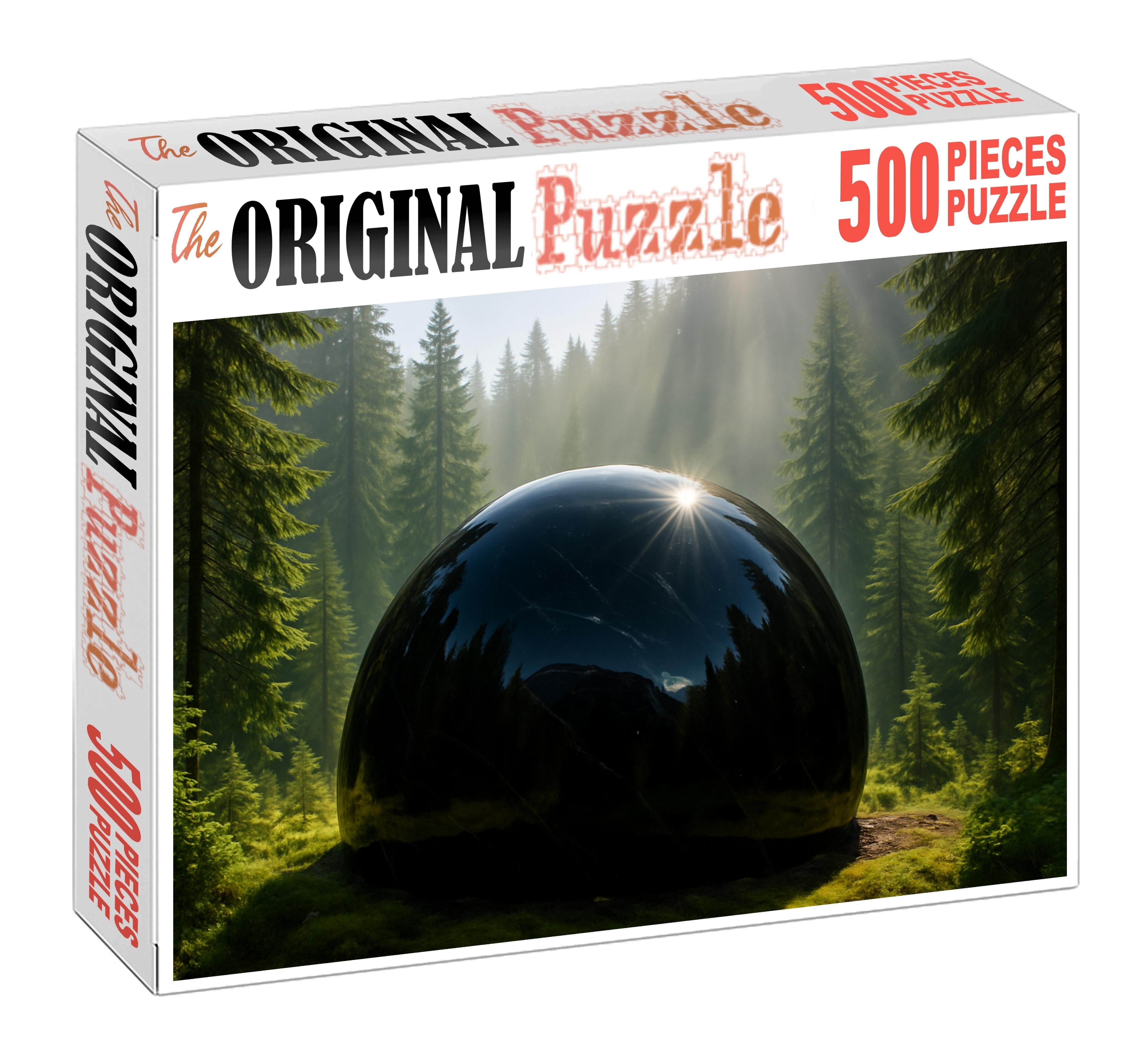 Sunlit Obsidian Dome Puzzle For Adults