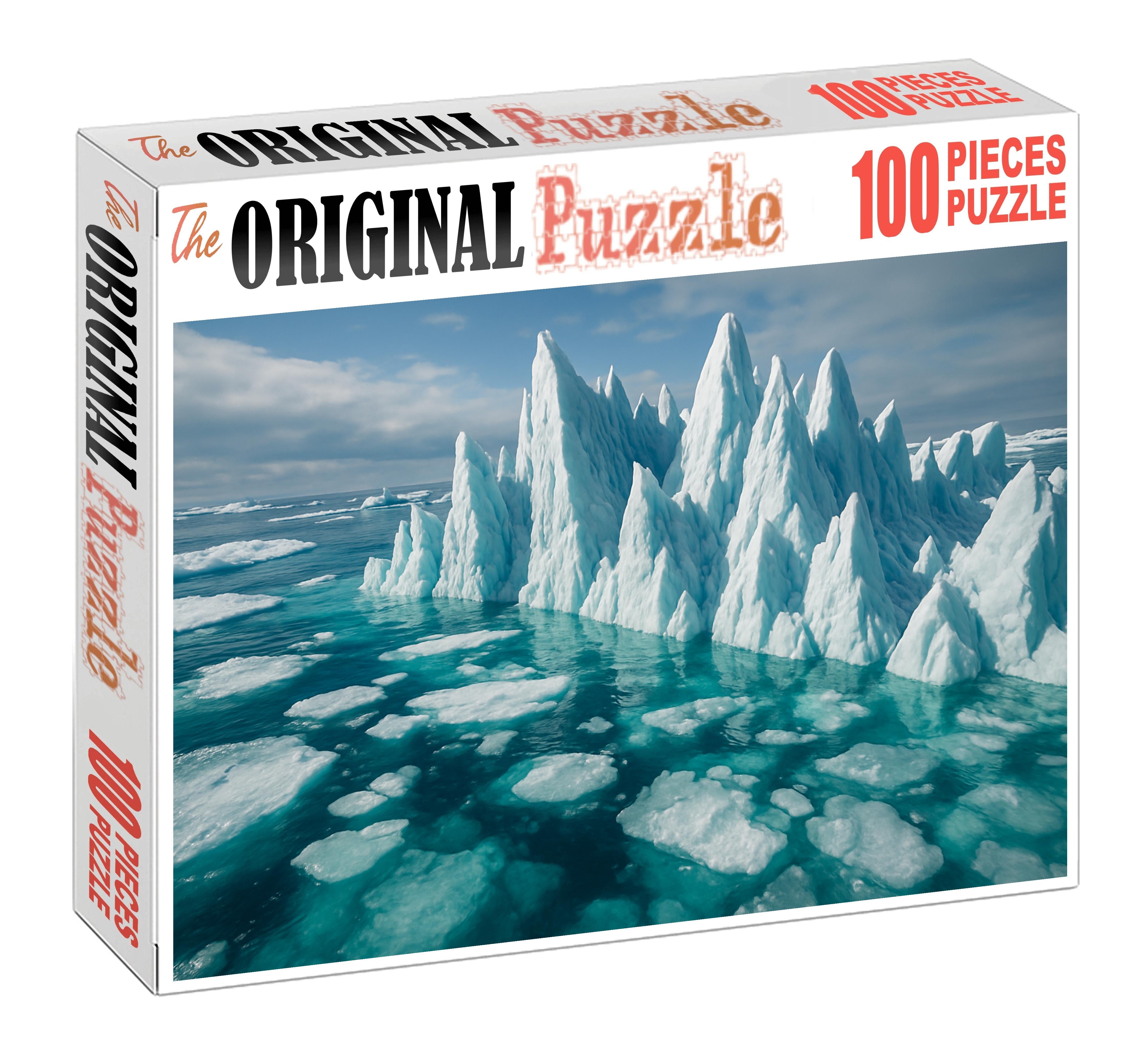 Frostbound Ice Ridge Puzzle For Adults