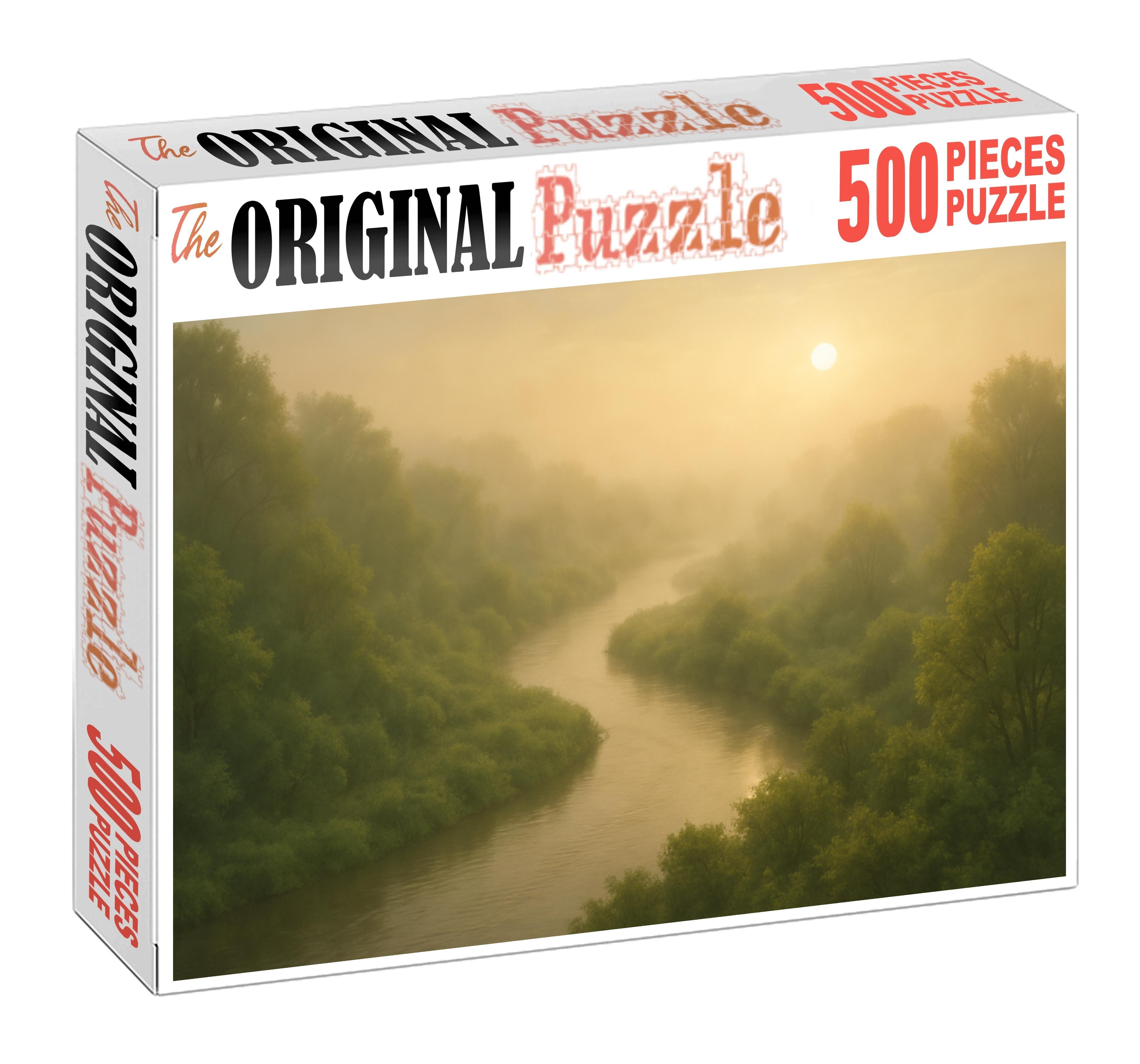Dawn Over The Serpentine River 1000 Piece Puzzle