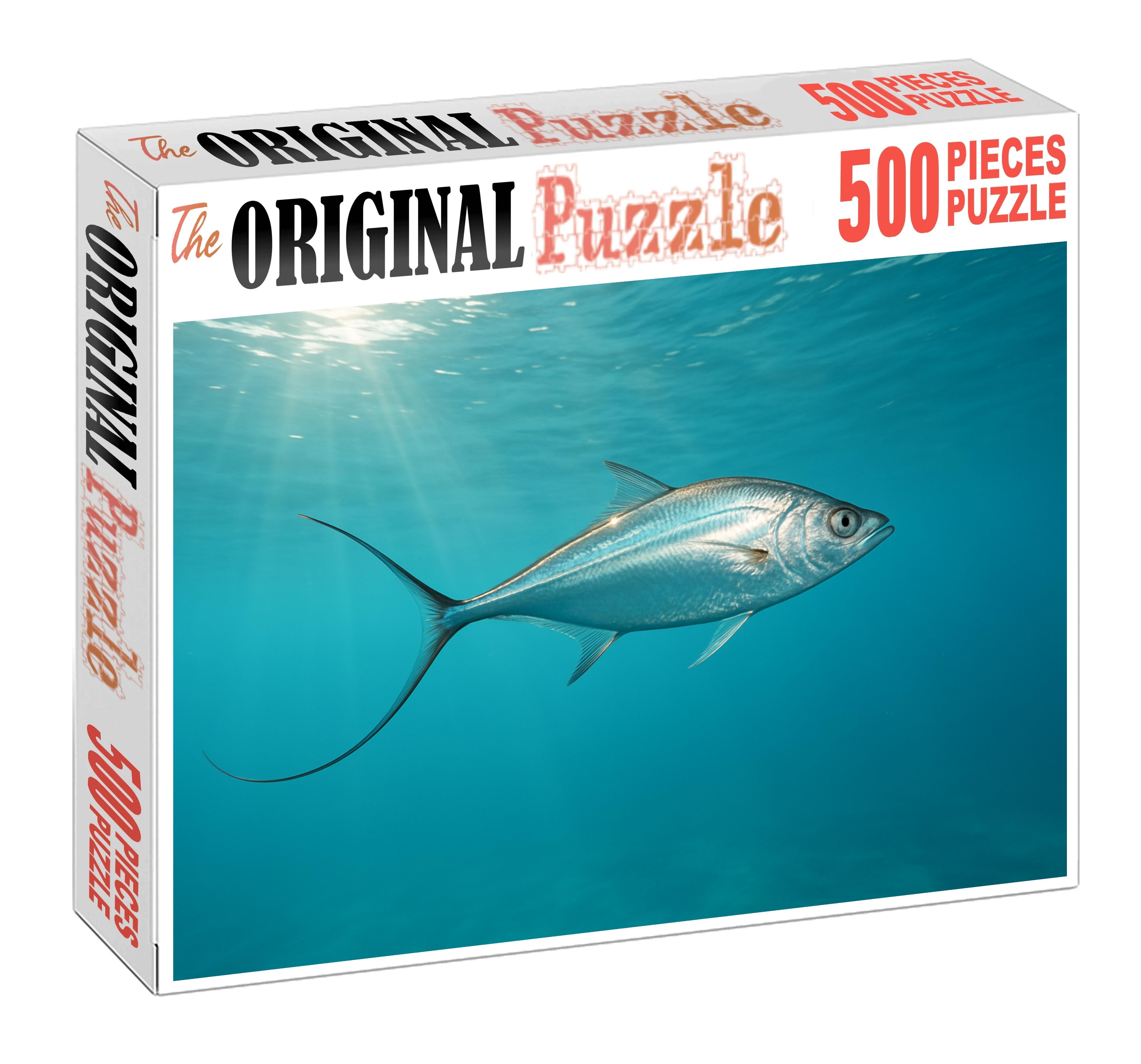 Silver Fin Whiptail Agile Open-water Predator 1000 Piece Puzzle