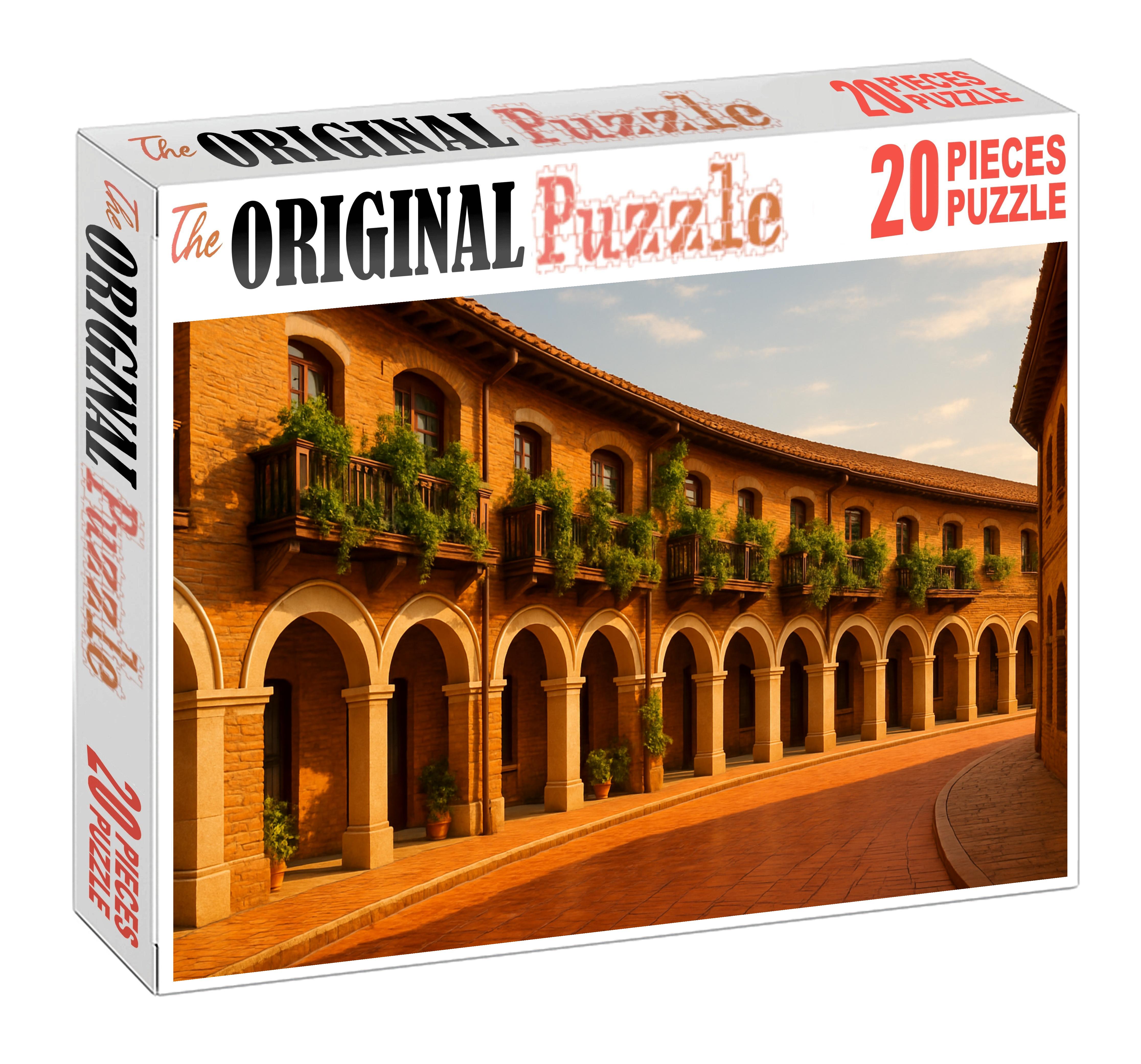Amber Brick Crescent 100 Piece Puzzle