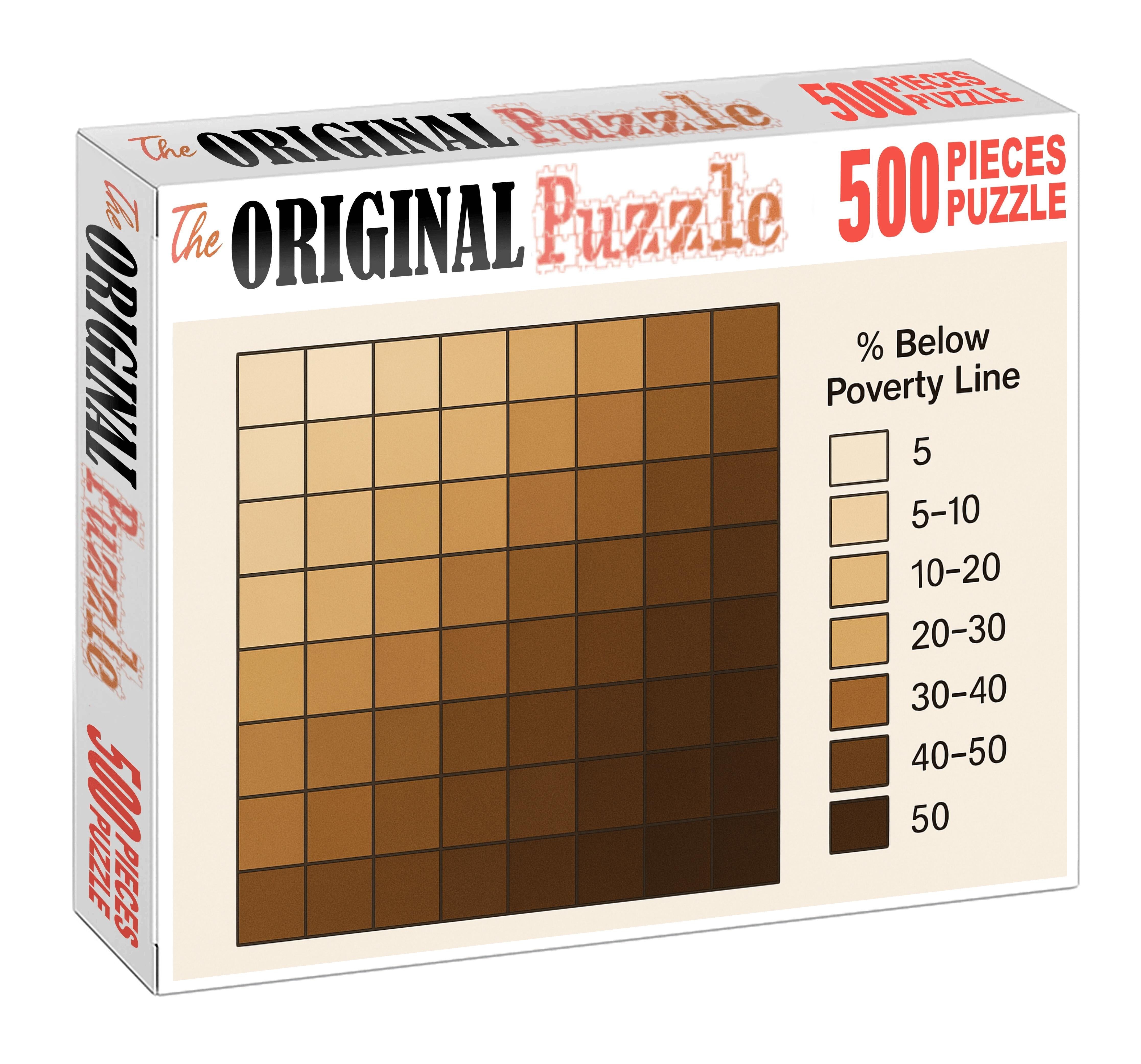 Socioeconomic Choropleth Matrix Challenging Puzzles