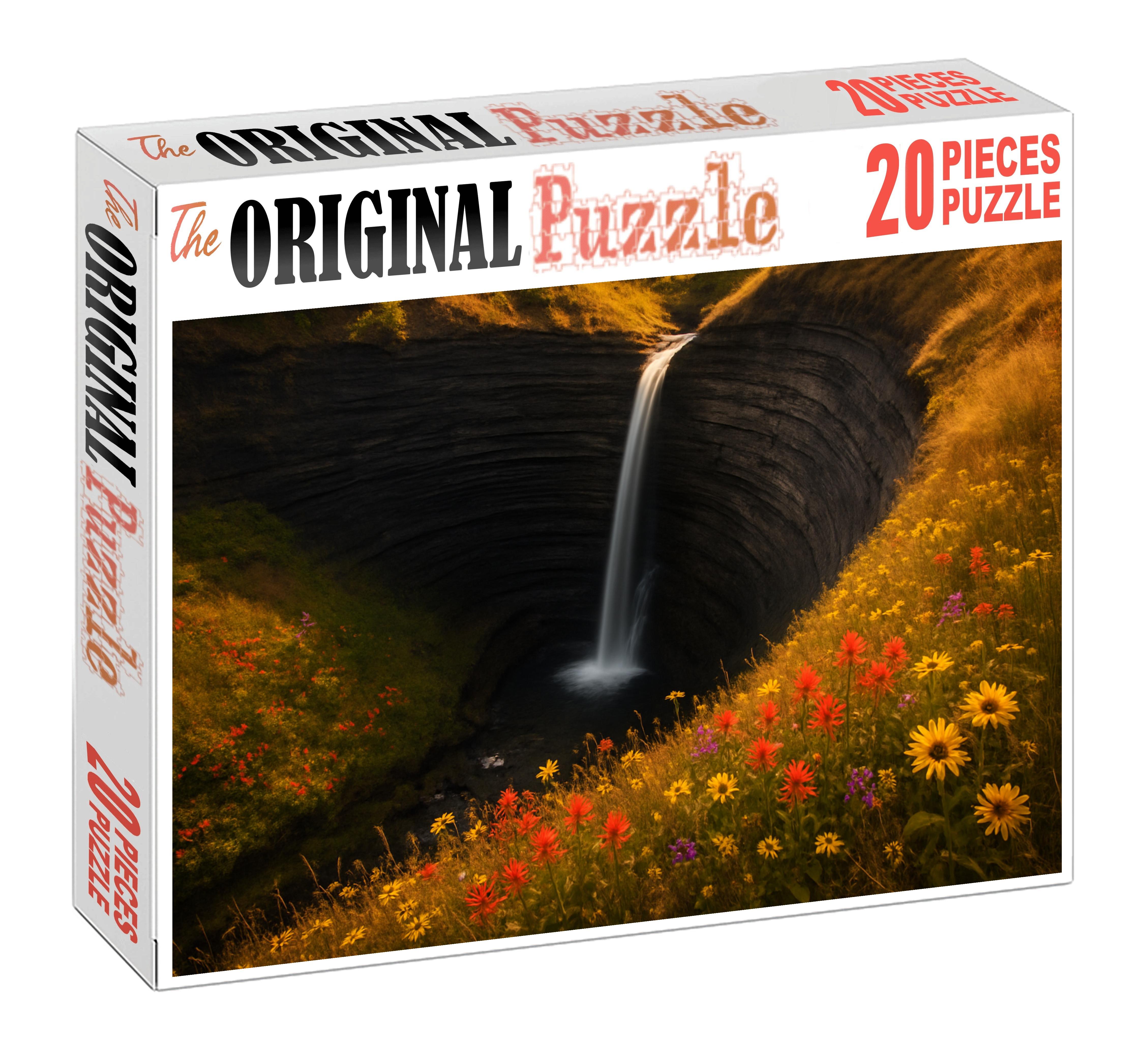 Serpentine Flow Drop Puzzle For Adults