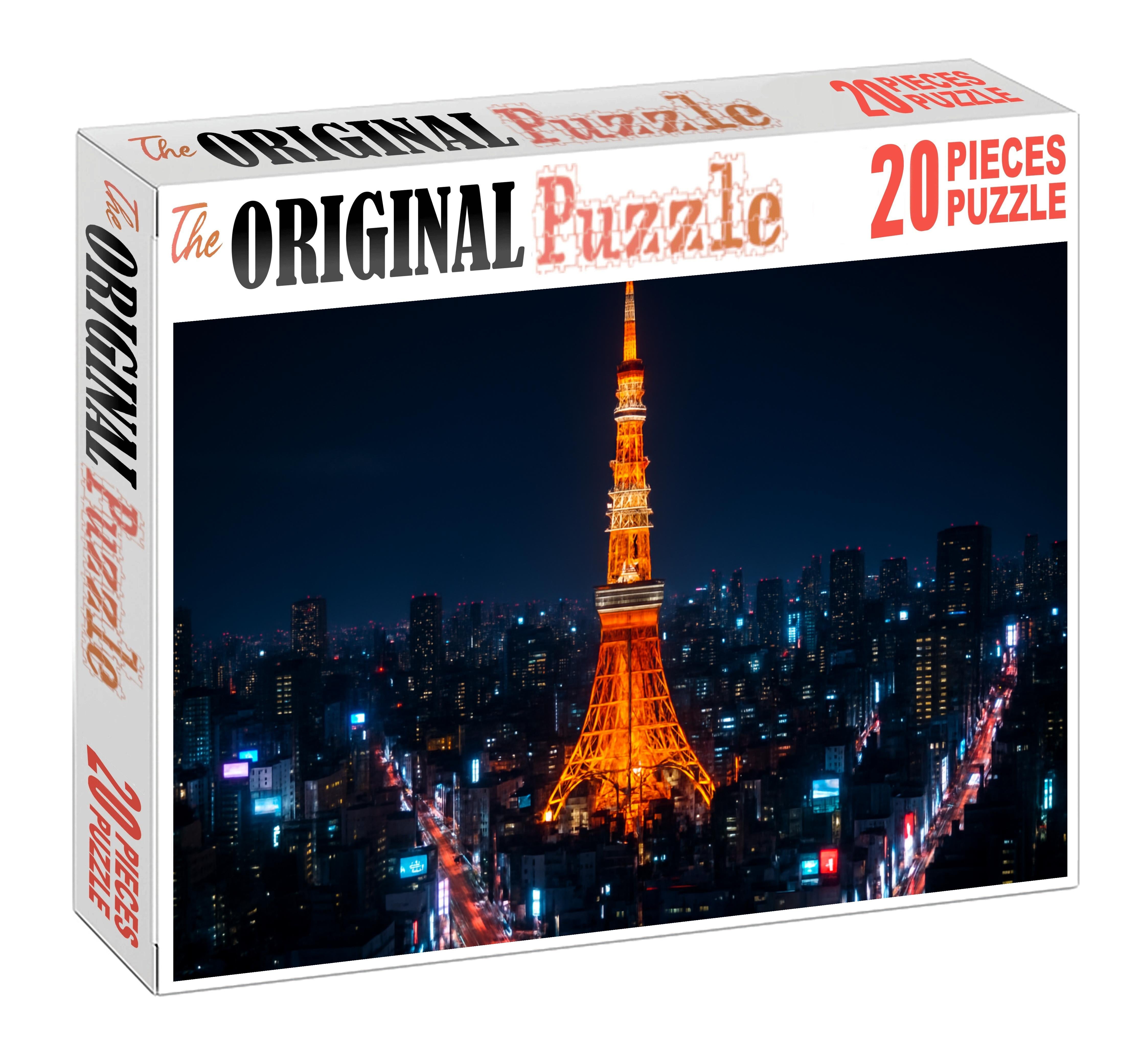 Tokyo Tower Tokyo Japan - Recognized By 6582 As A Symbol Of Postwar Rebirth And Modernity Easy Puzzles