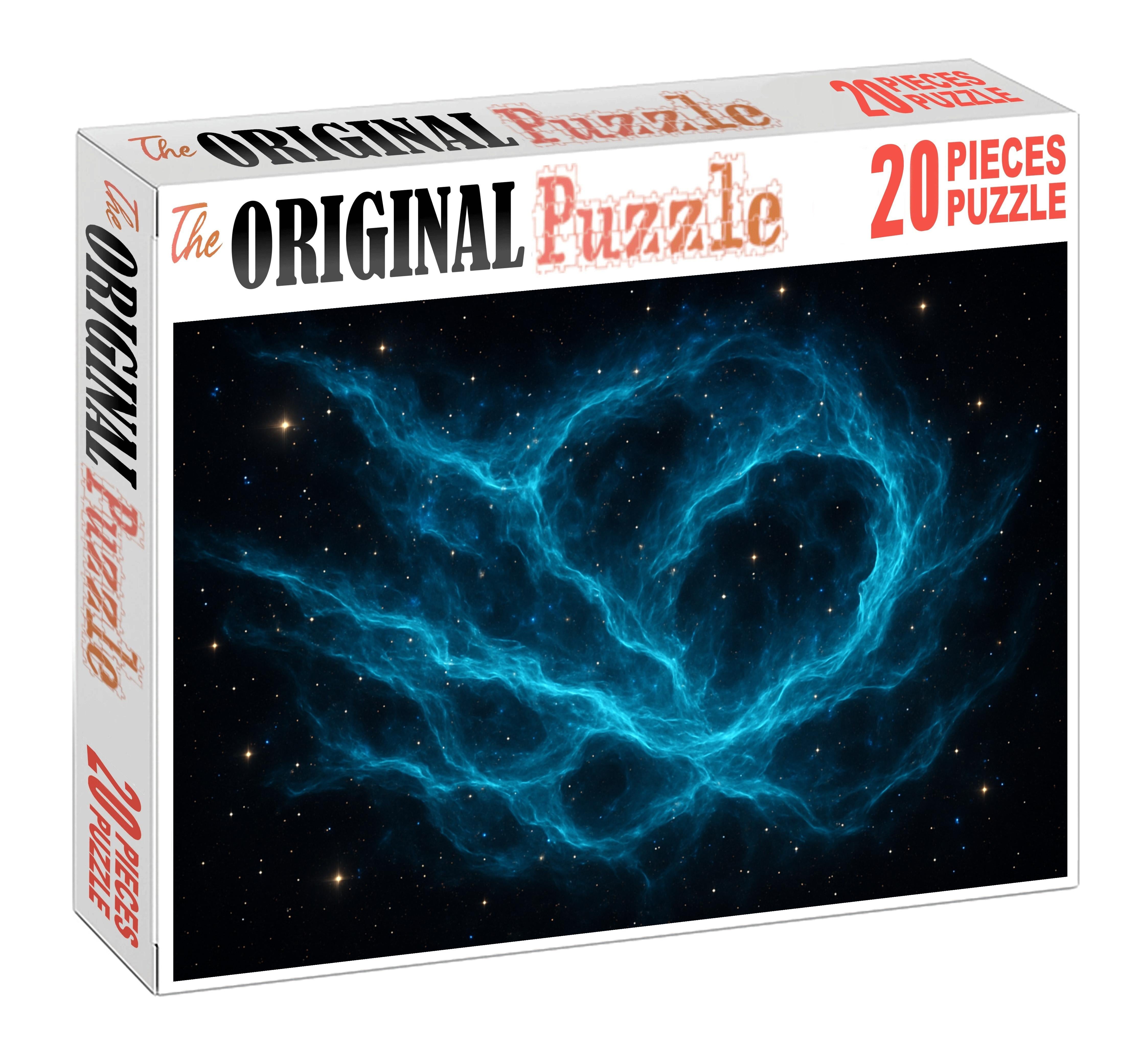 Sapphire Veil Nebula 1000 Piece Puzzle