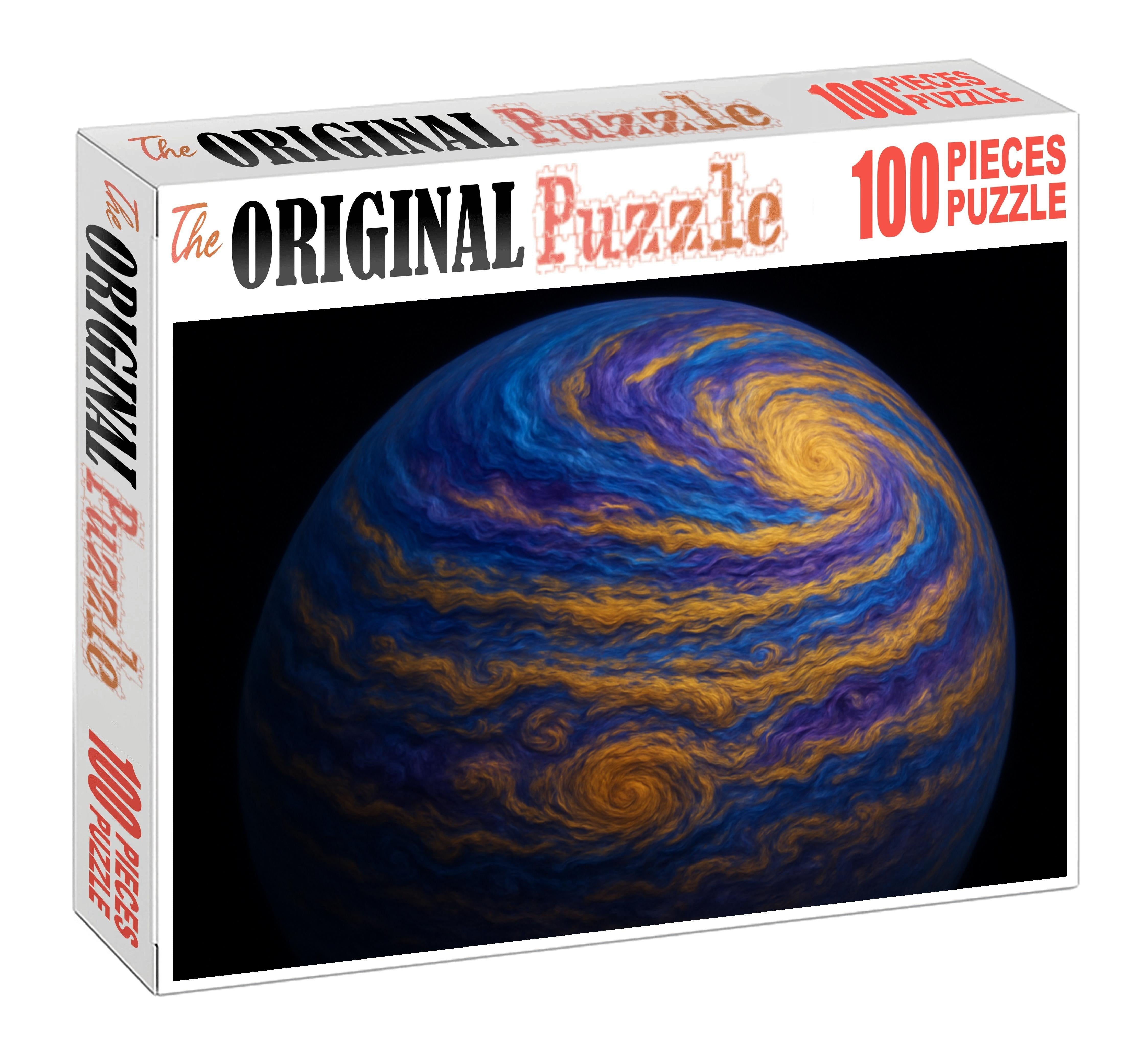 Iridescent Gas Giant Storms Puzzle Collection