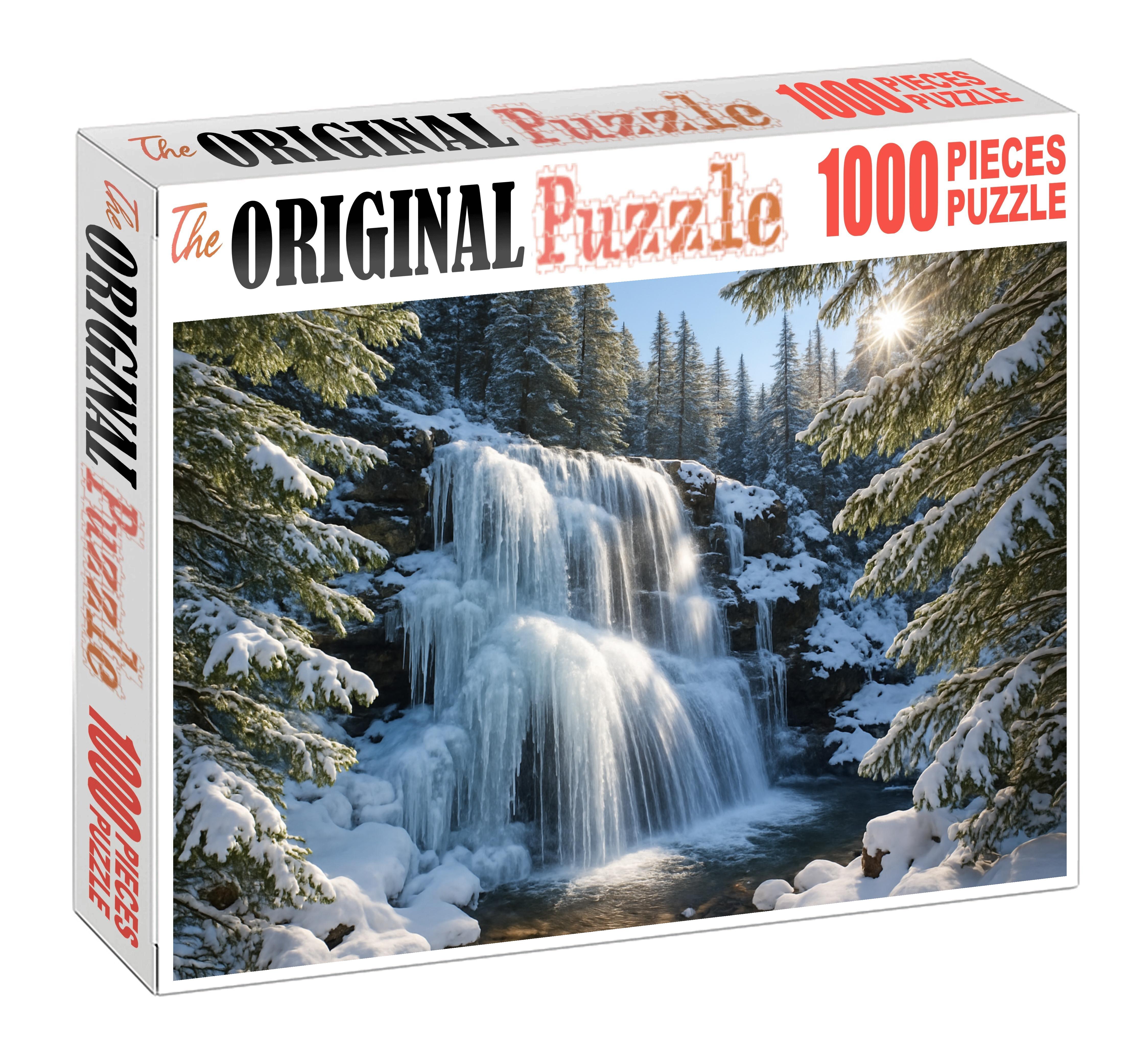 Frosted Crystal Veil Easy Puzzles