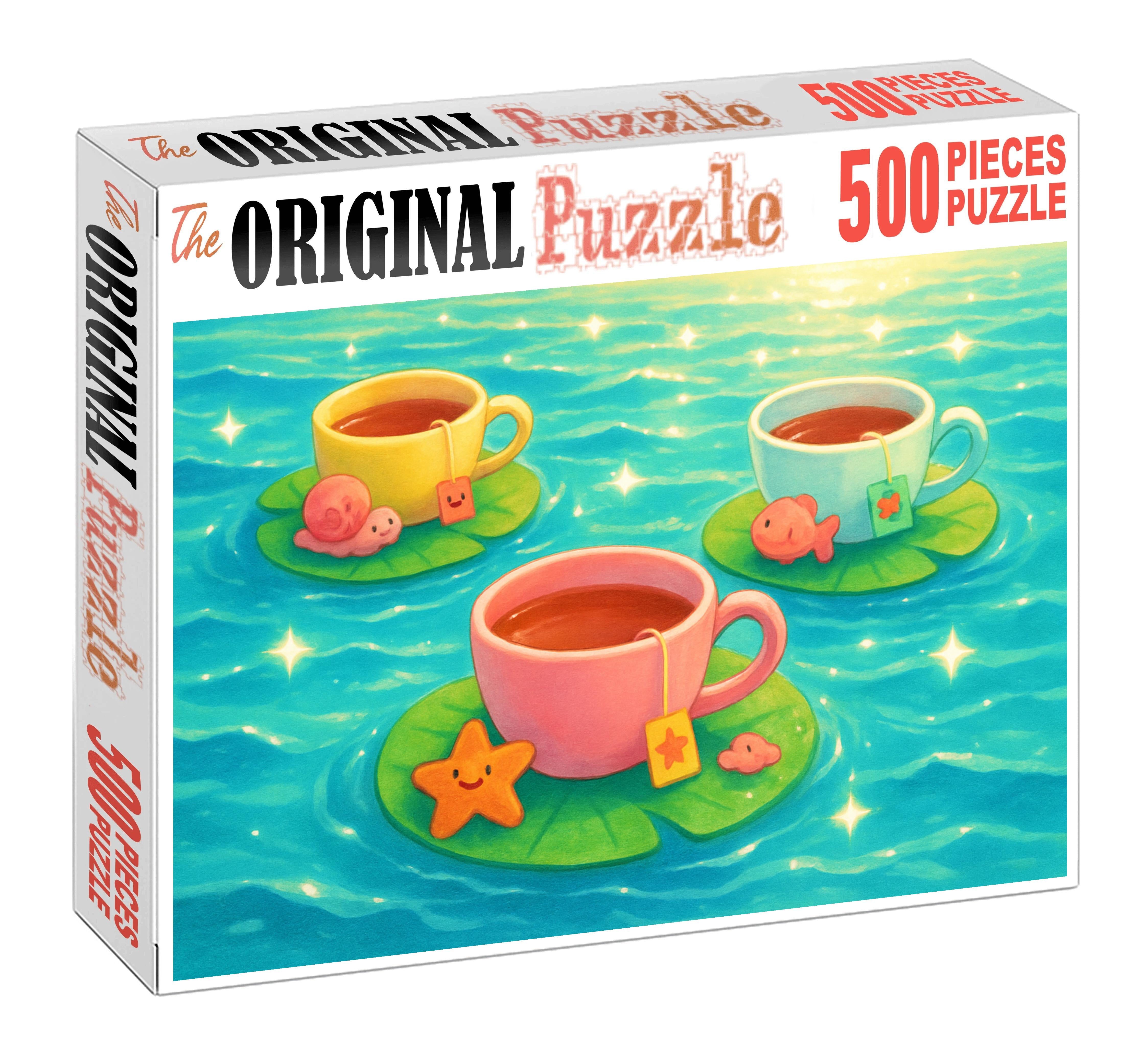 Bubbling Tea Time Ocean Puzzle Challenge