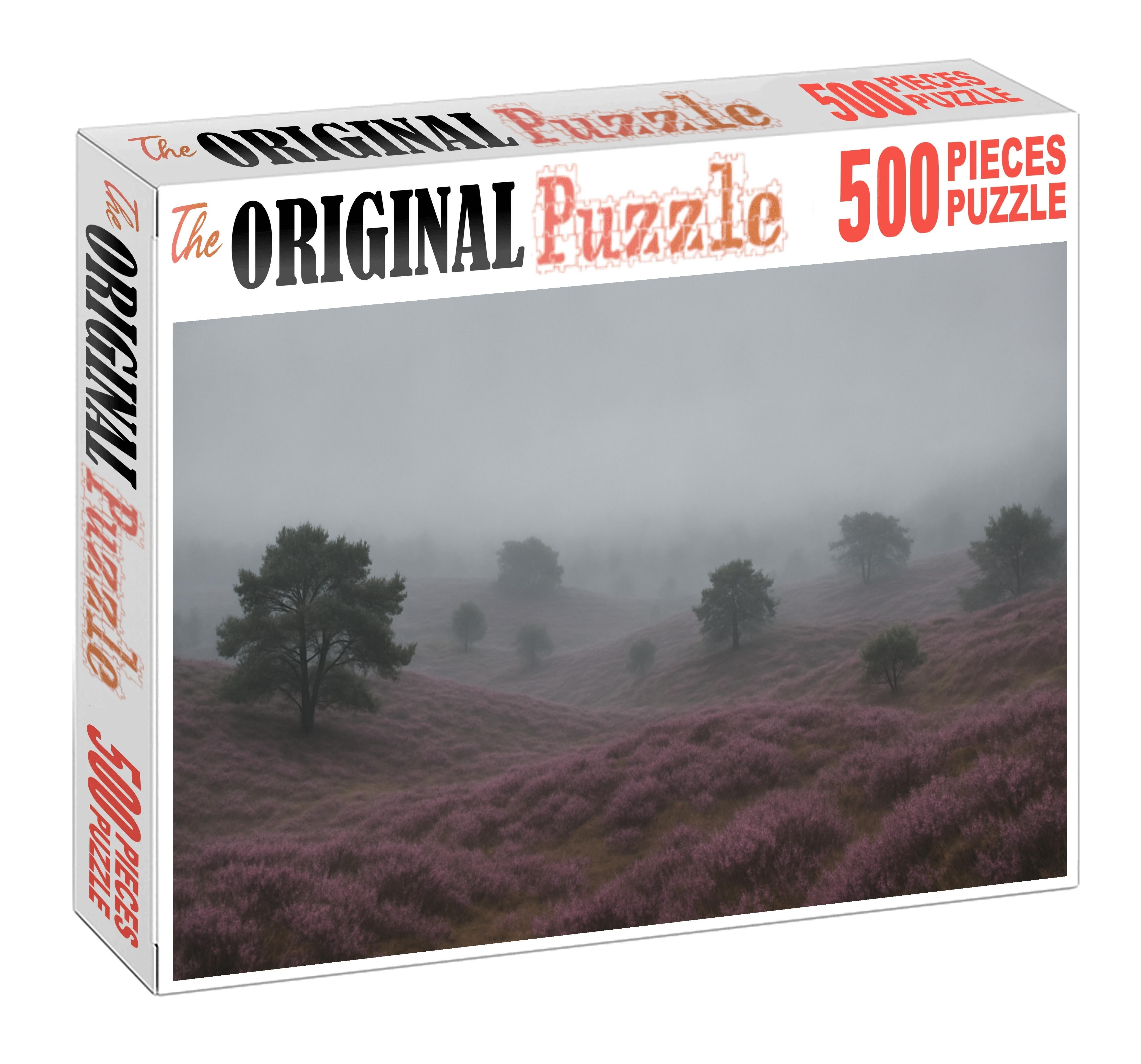 Misty Heather Highlands Premium Puzzle Pieces
