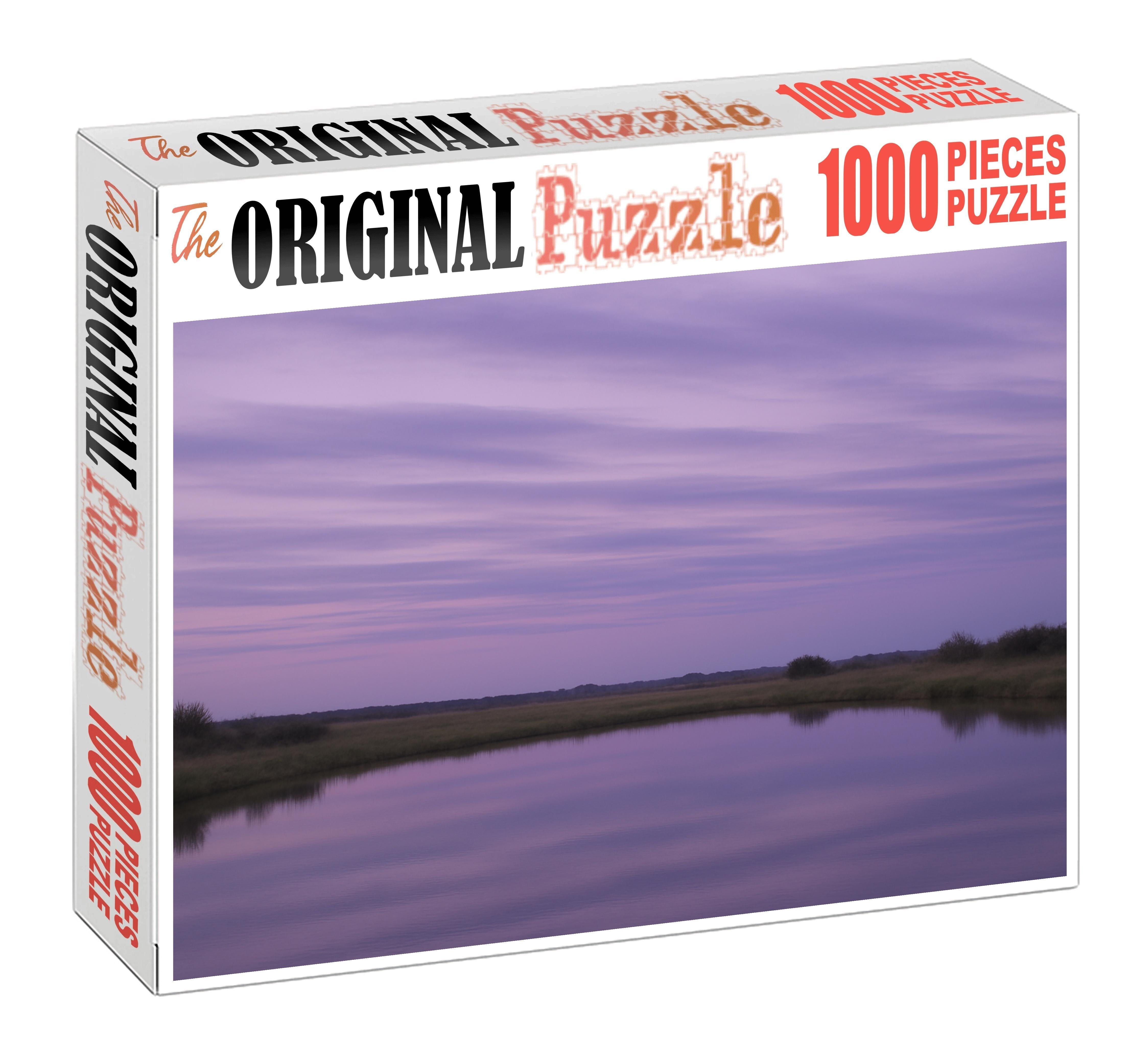 Violet Horizon Haze 1000 Piece Puzzle
