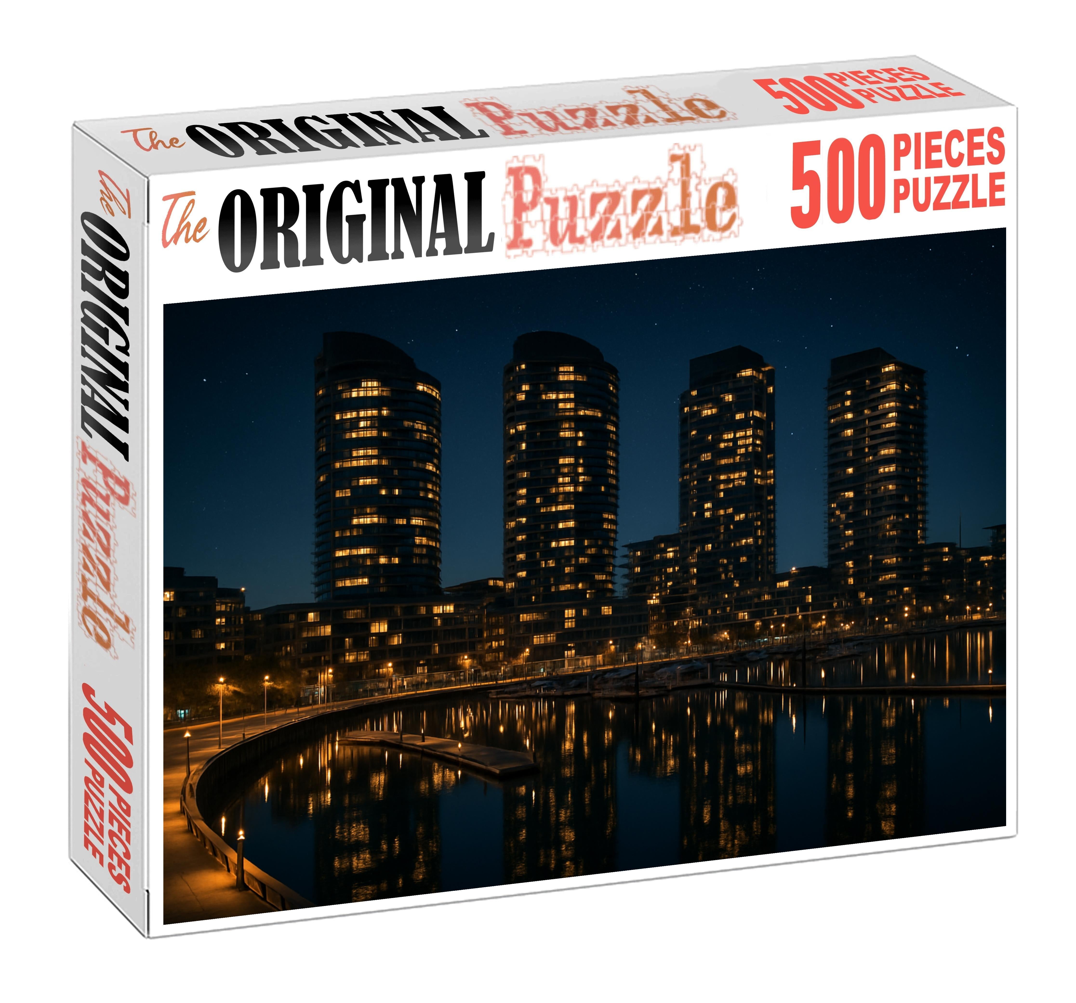 Melbourne Docklands Skyline Waterfront Innovation And Urban Renewal 100 Piece Puzzle
