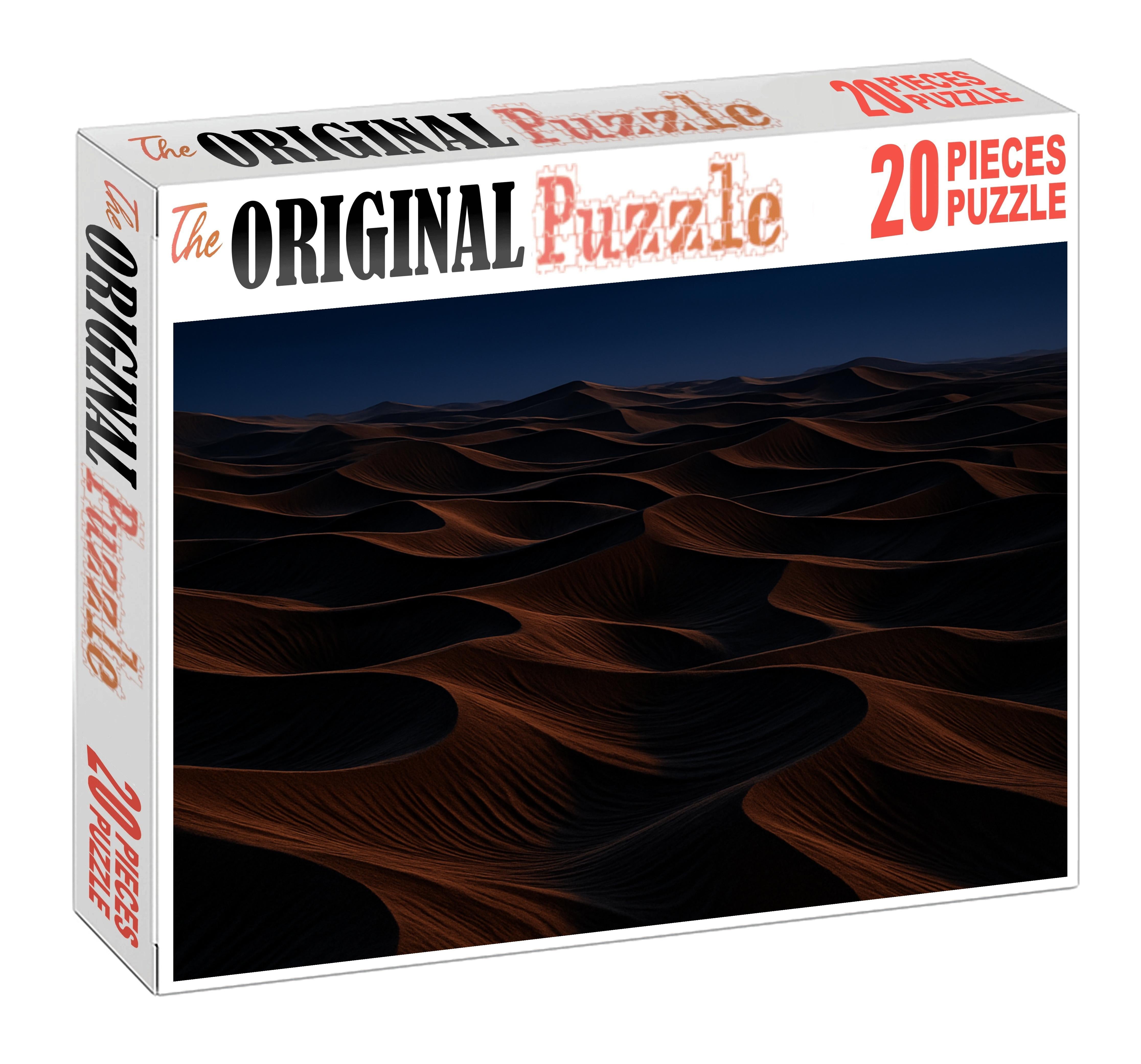 Twilight Dune Maze Labyrinth Of Bronze Hills And Whispering Winds Large Format Puzzle