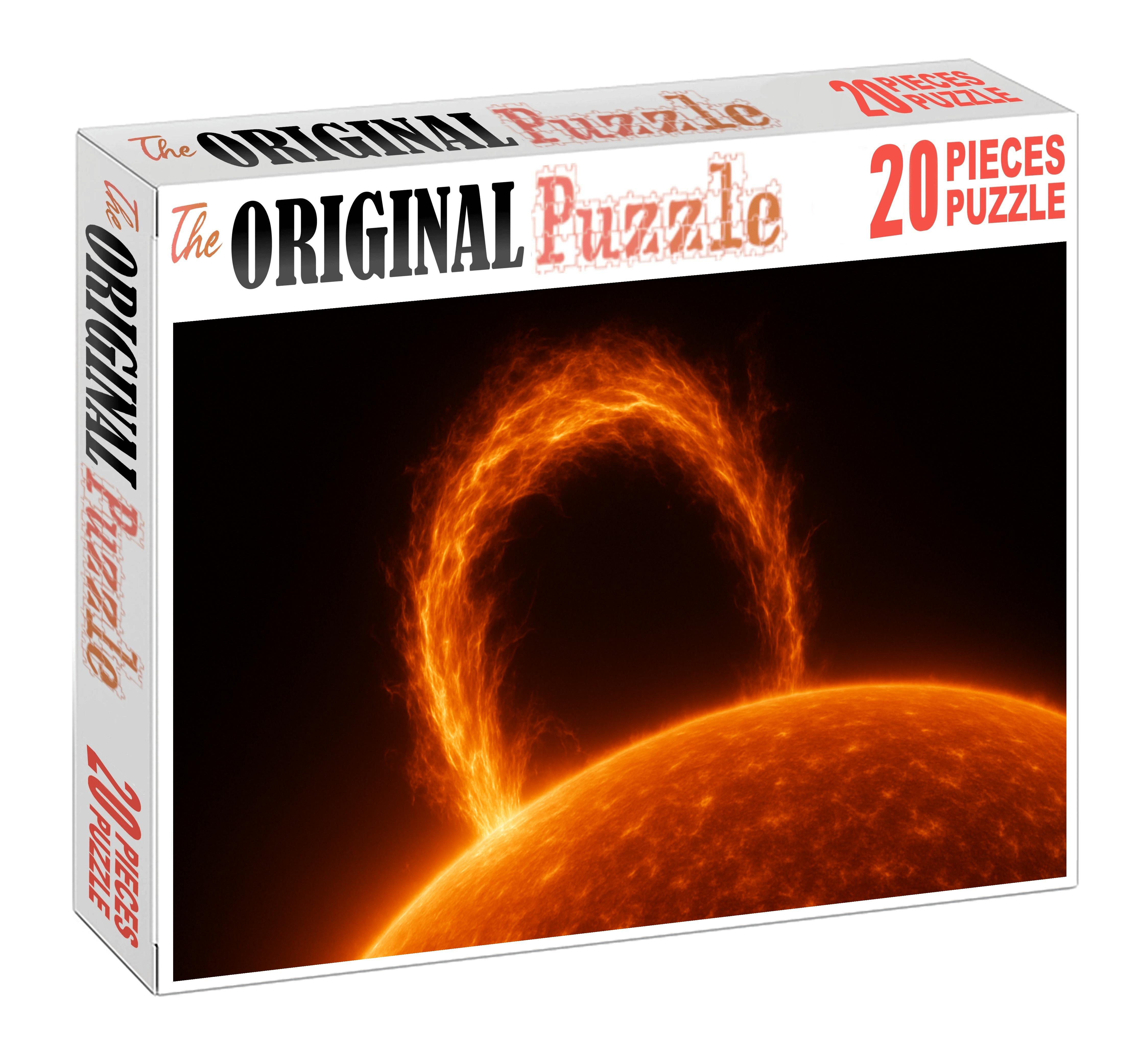 Solar Prominence Curtain 100 Piece Puzzle