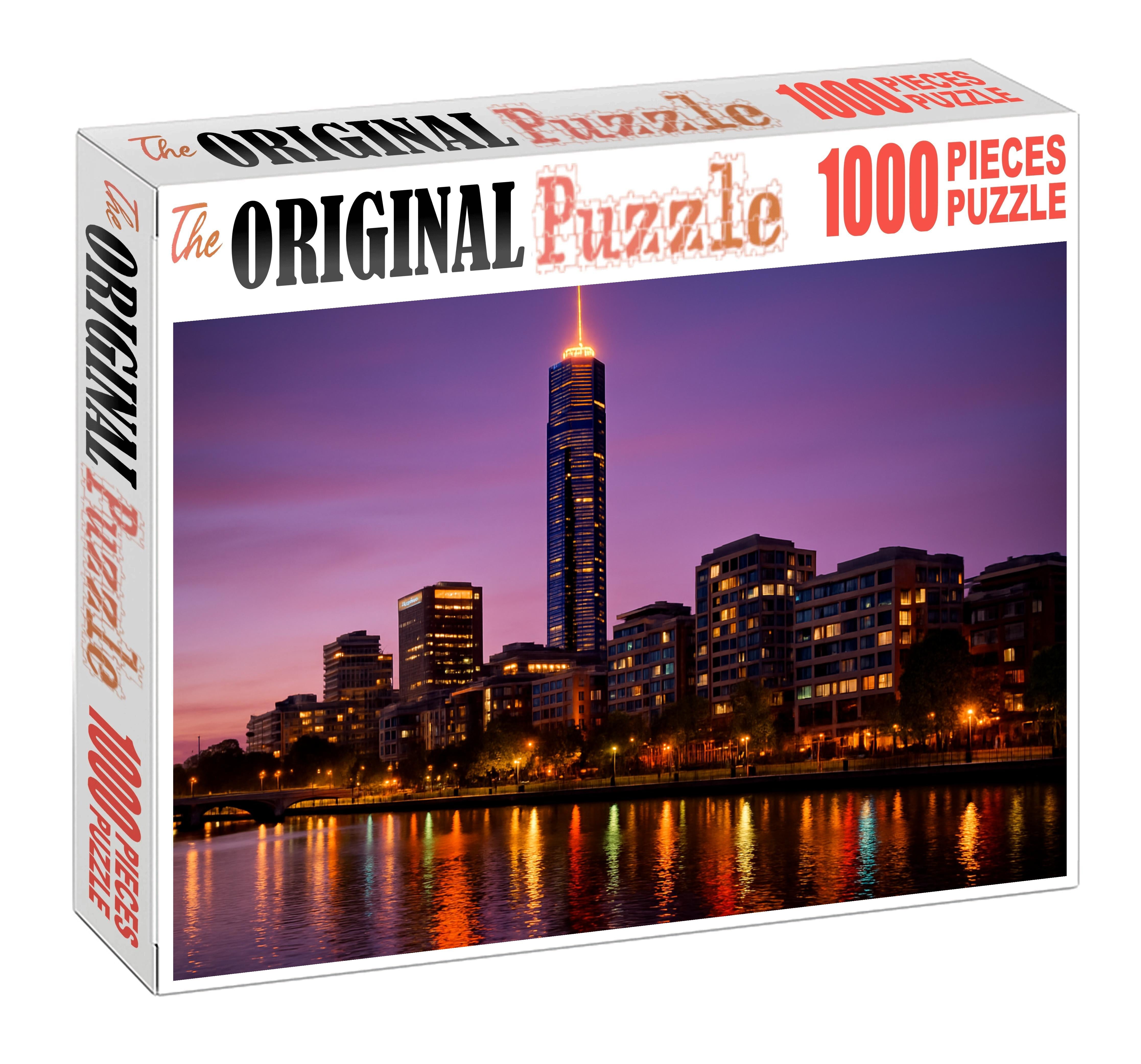 Melbourne Docklands Skyline Australia's Waterfront Innovation Hub 300 Piece Puzzle