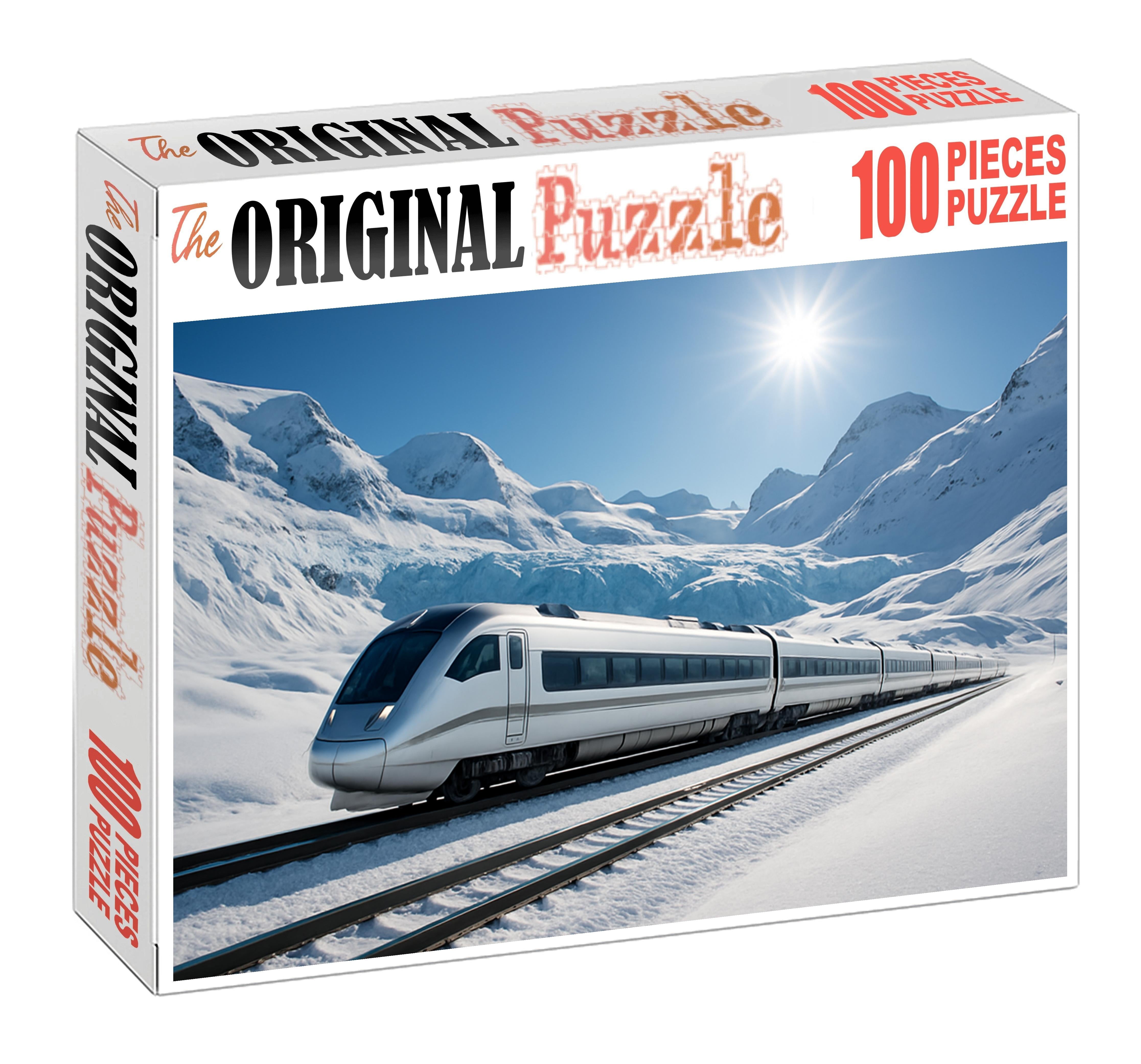 Glacier Streamliner Electric Express Large Format Puzzle