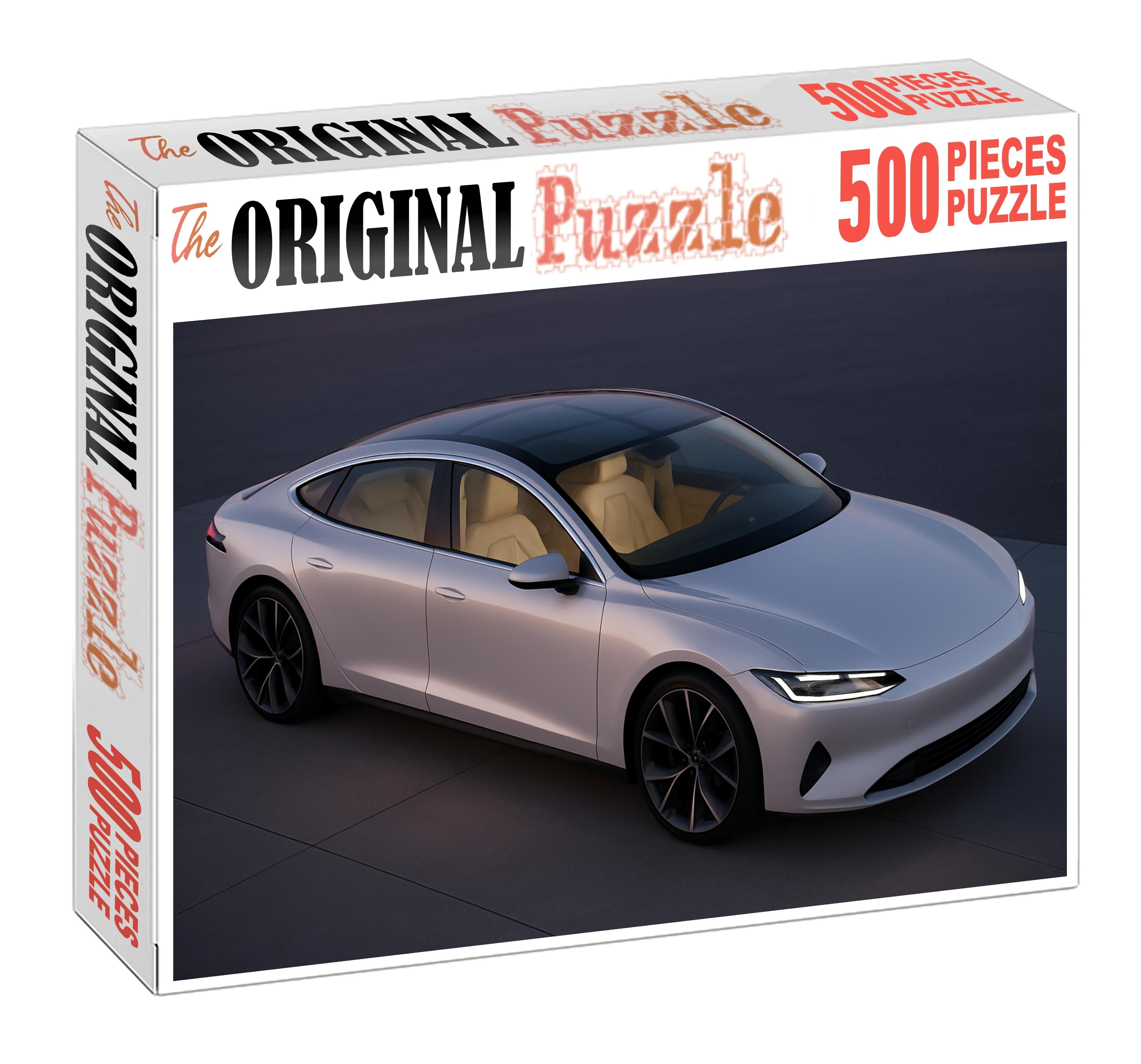 Solstice Eclipse Concept Solar-powered Luxury Cruiser Puzzle For Kids