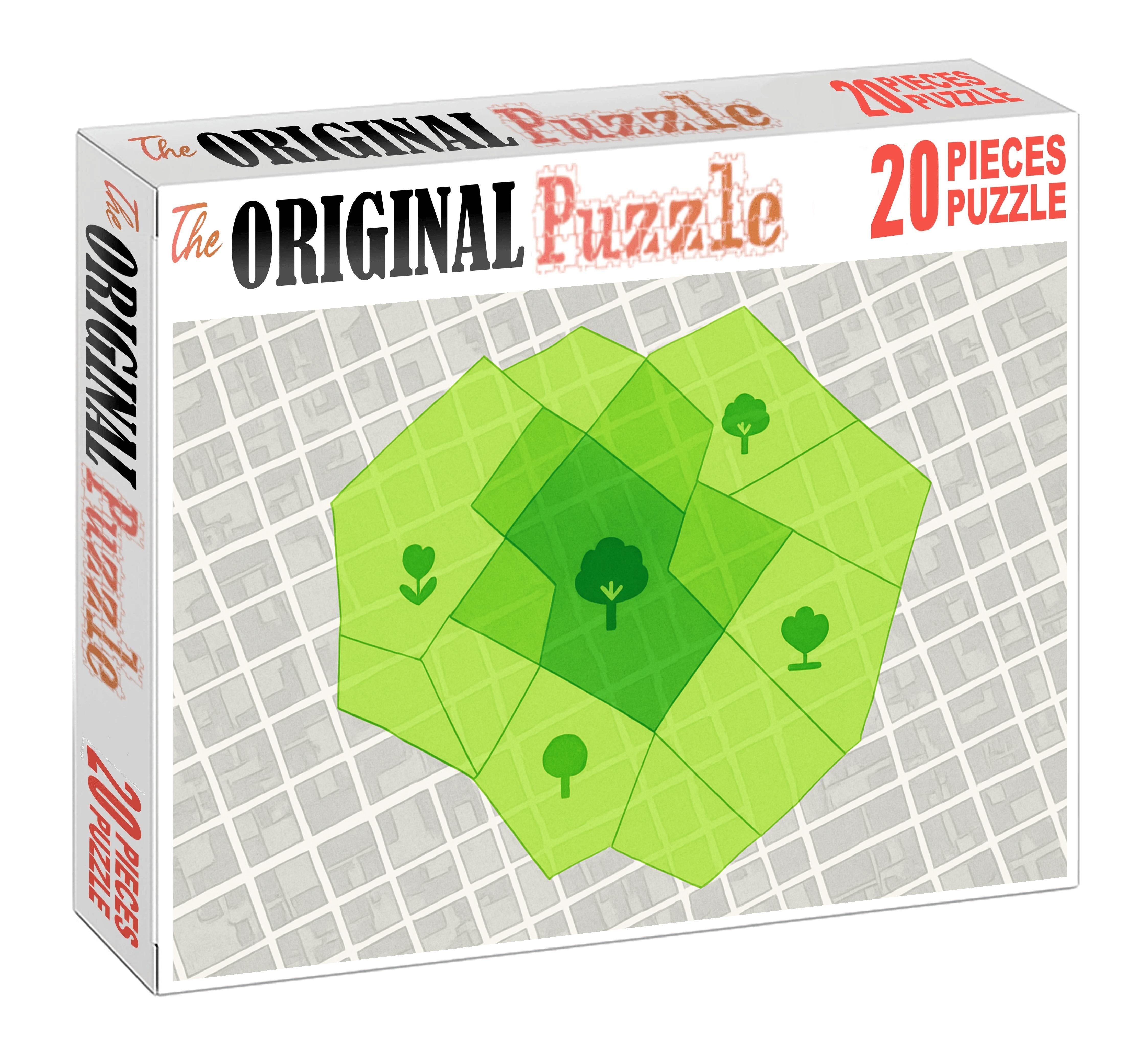 Urban Green Space Accessibility Map Mini Puzzle