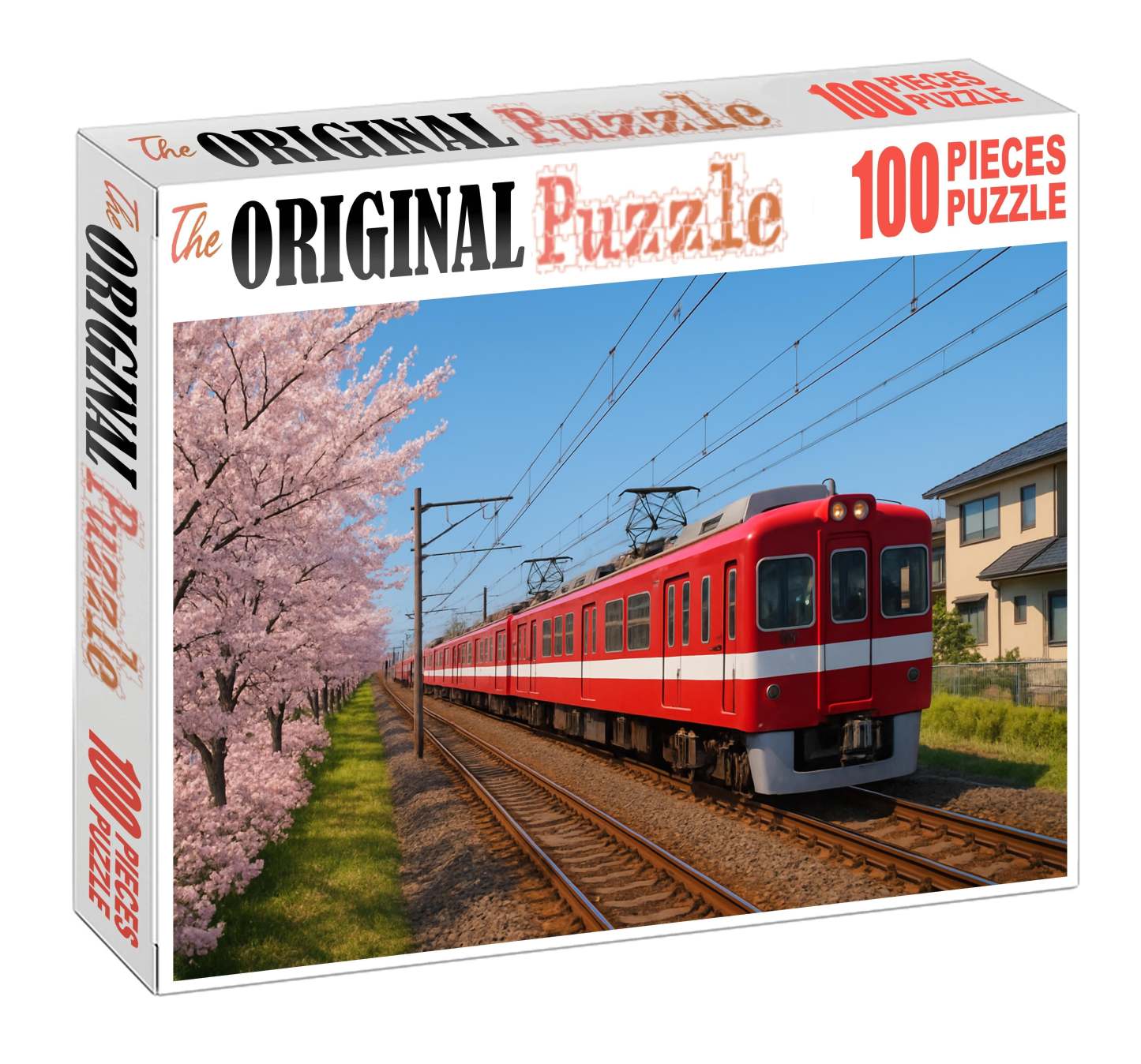 Crimson Horizon Commuter Emu Large Format Puzzle