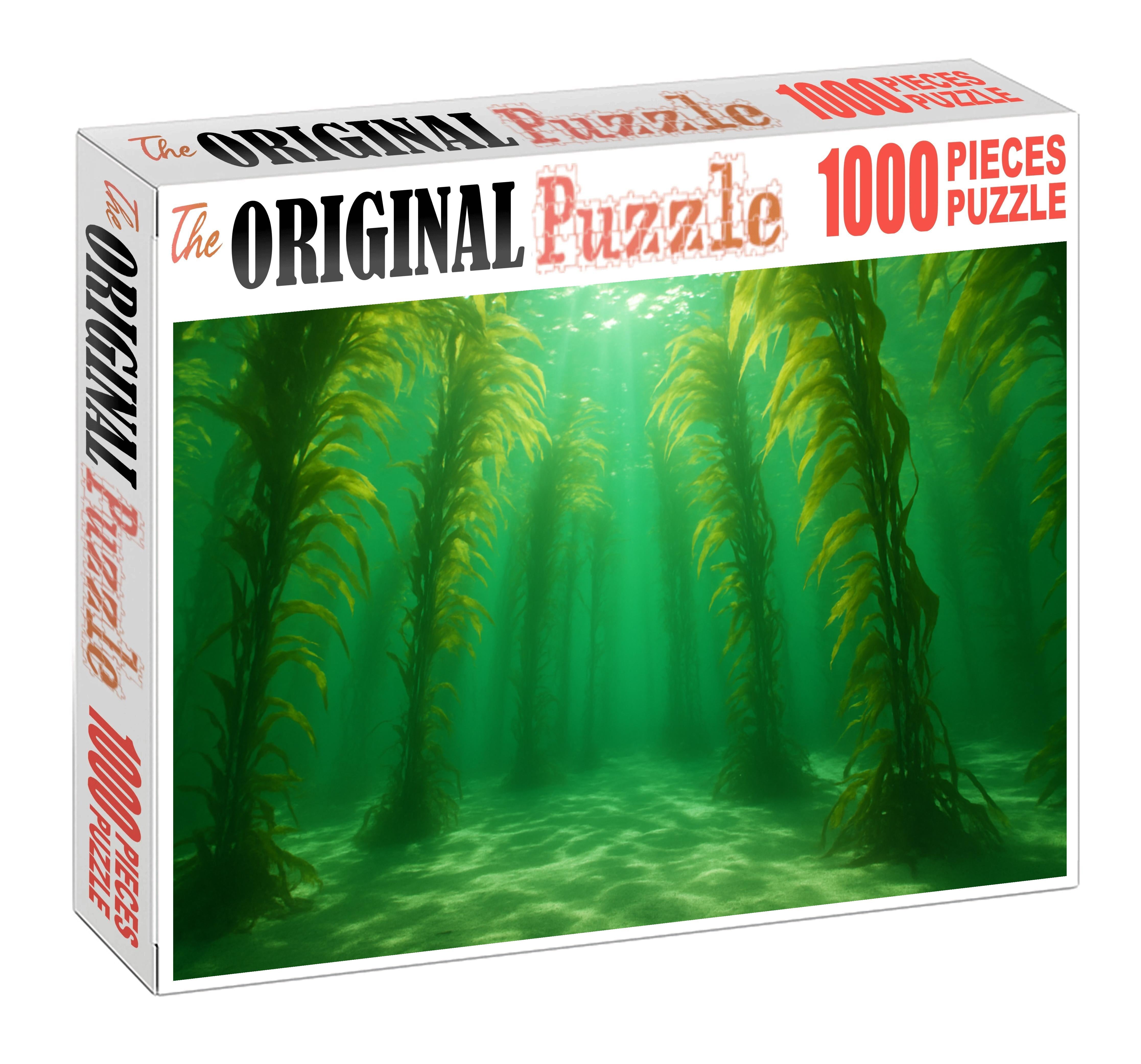 Sapphire Kelp Forest Canopy 1000 Piece Puzzle