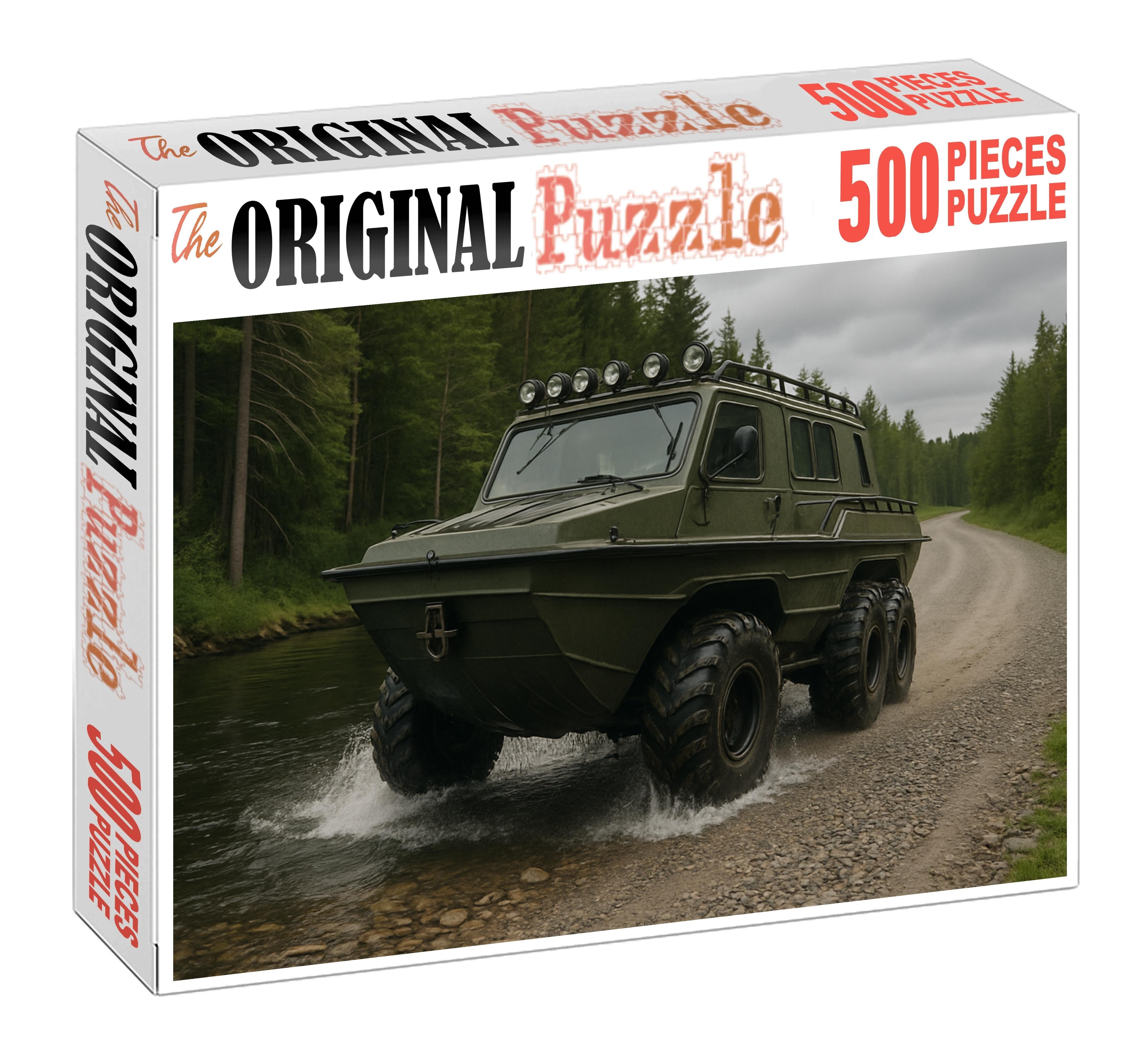 Amphibious All-terrain Vehicle Puzzle For Kids