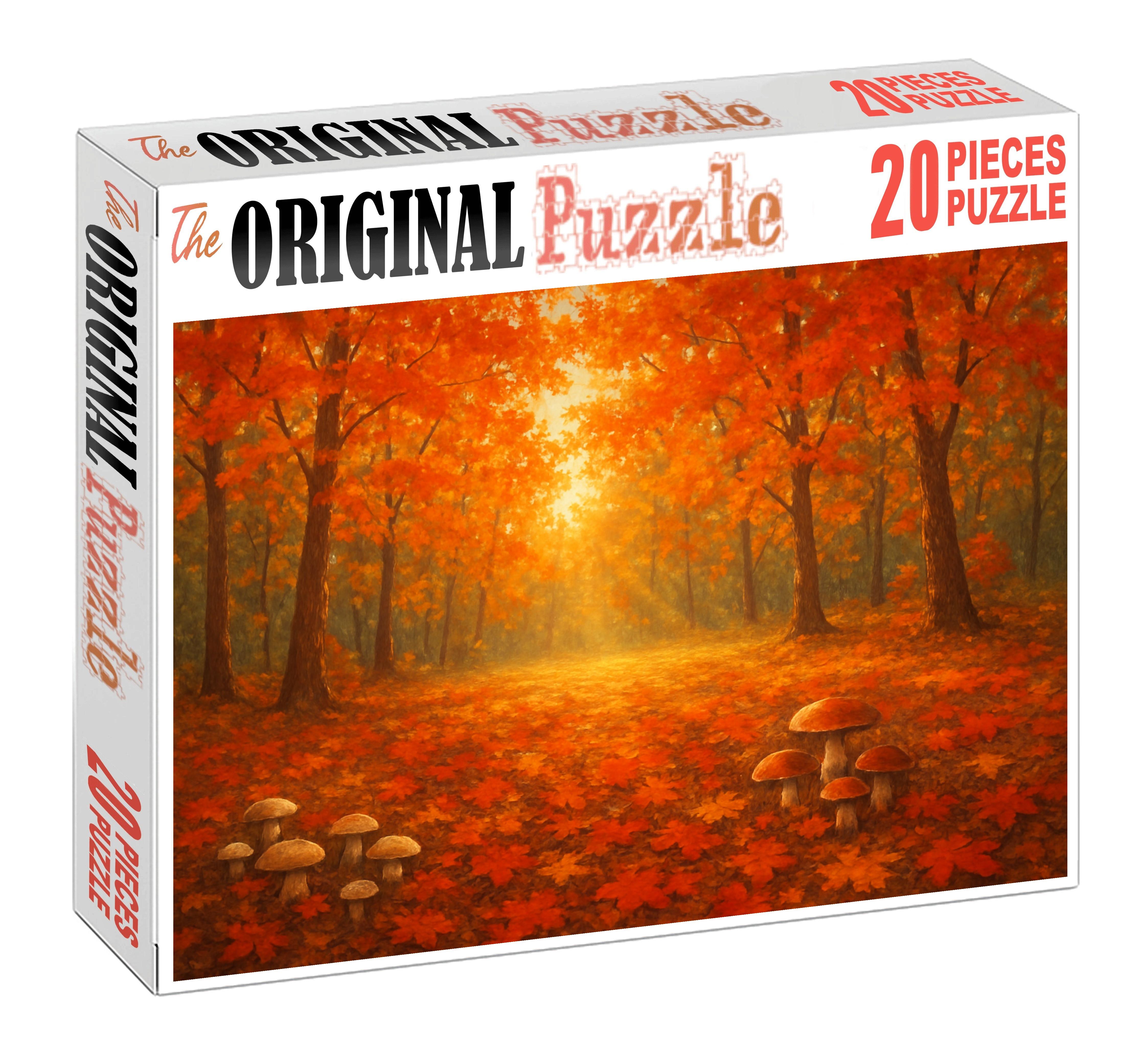 Crimson Leaf Clearing 500 Piece Puzzle