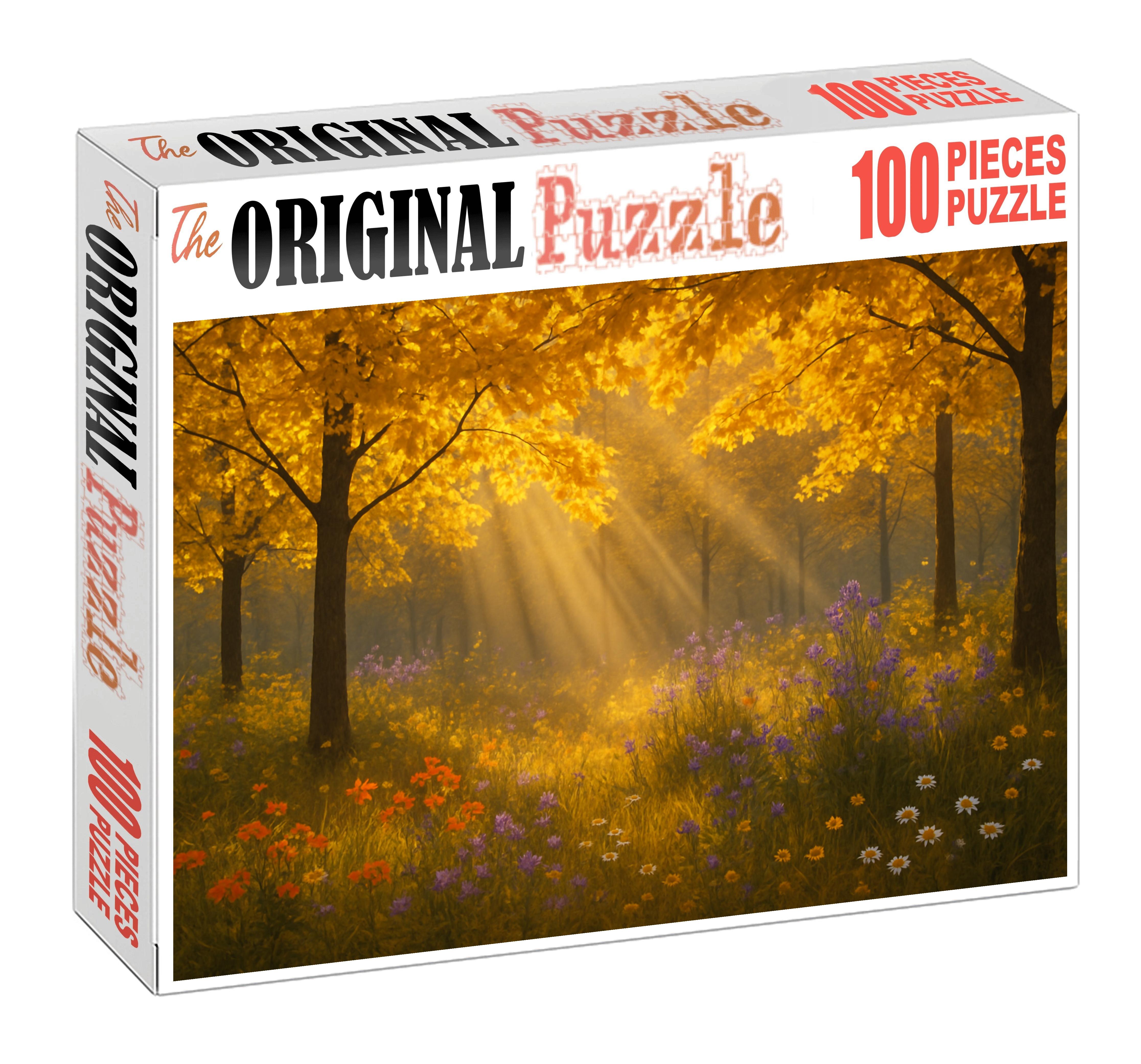 Golden Afternoon Coppice Premium Puzzle Pieces