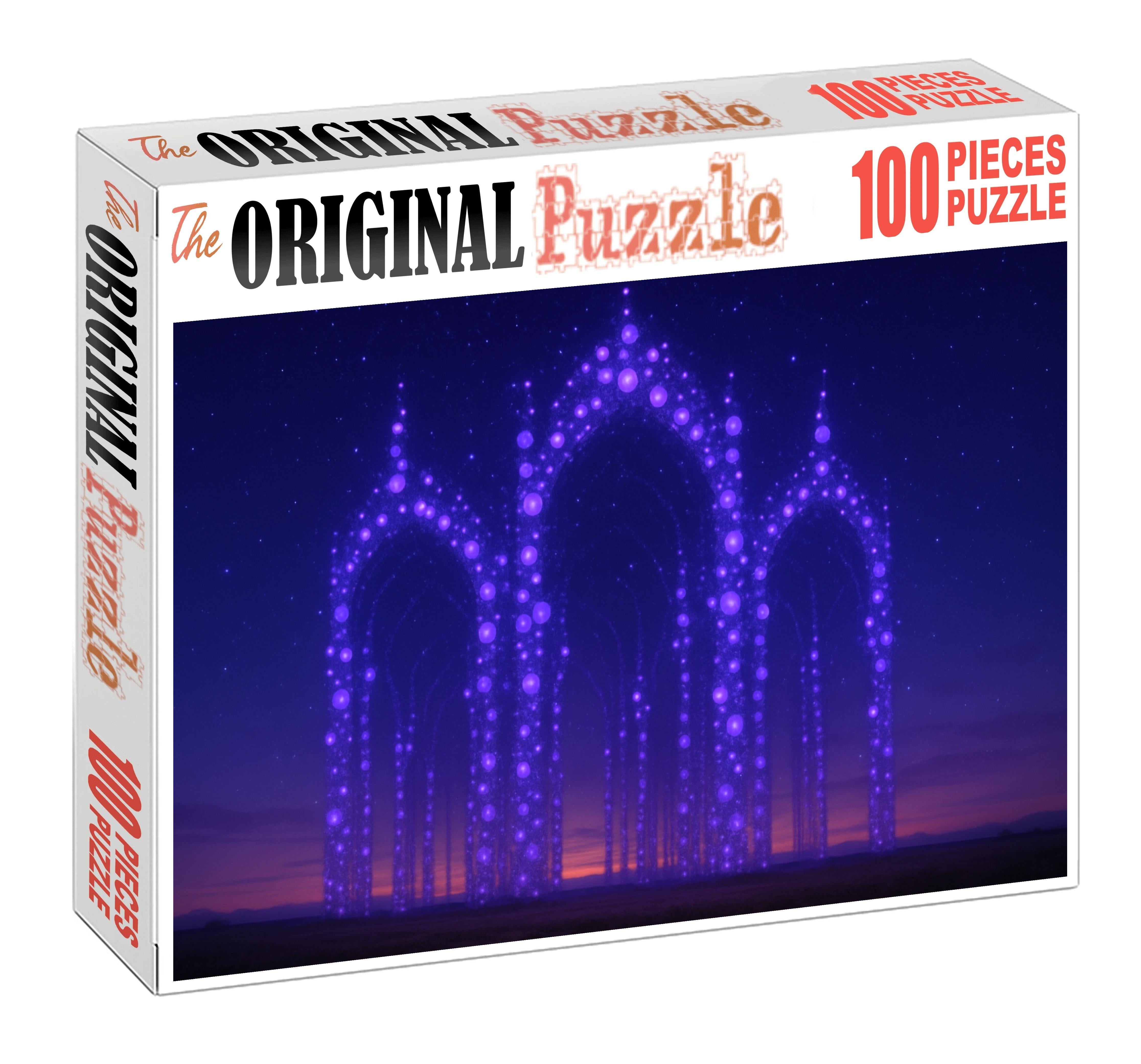 The Cathedral Of Drifting Lights 1000 Piece Puzzle
