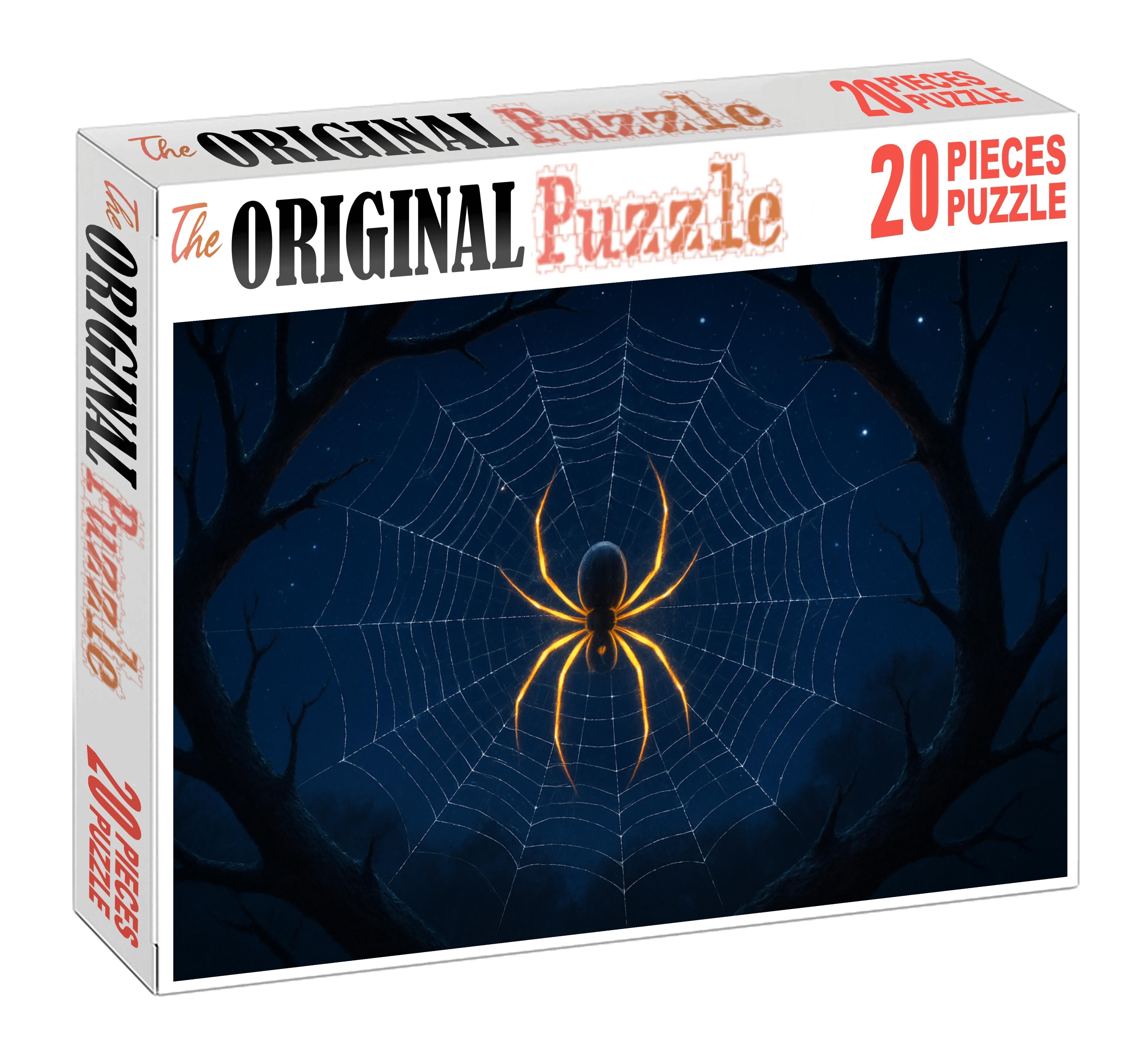 Amber Fangweaver Nocturnal Arachnid With Web-spinning Adaptations Large Format Puzzle