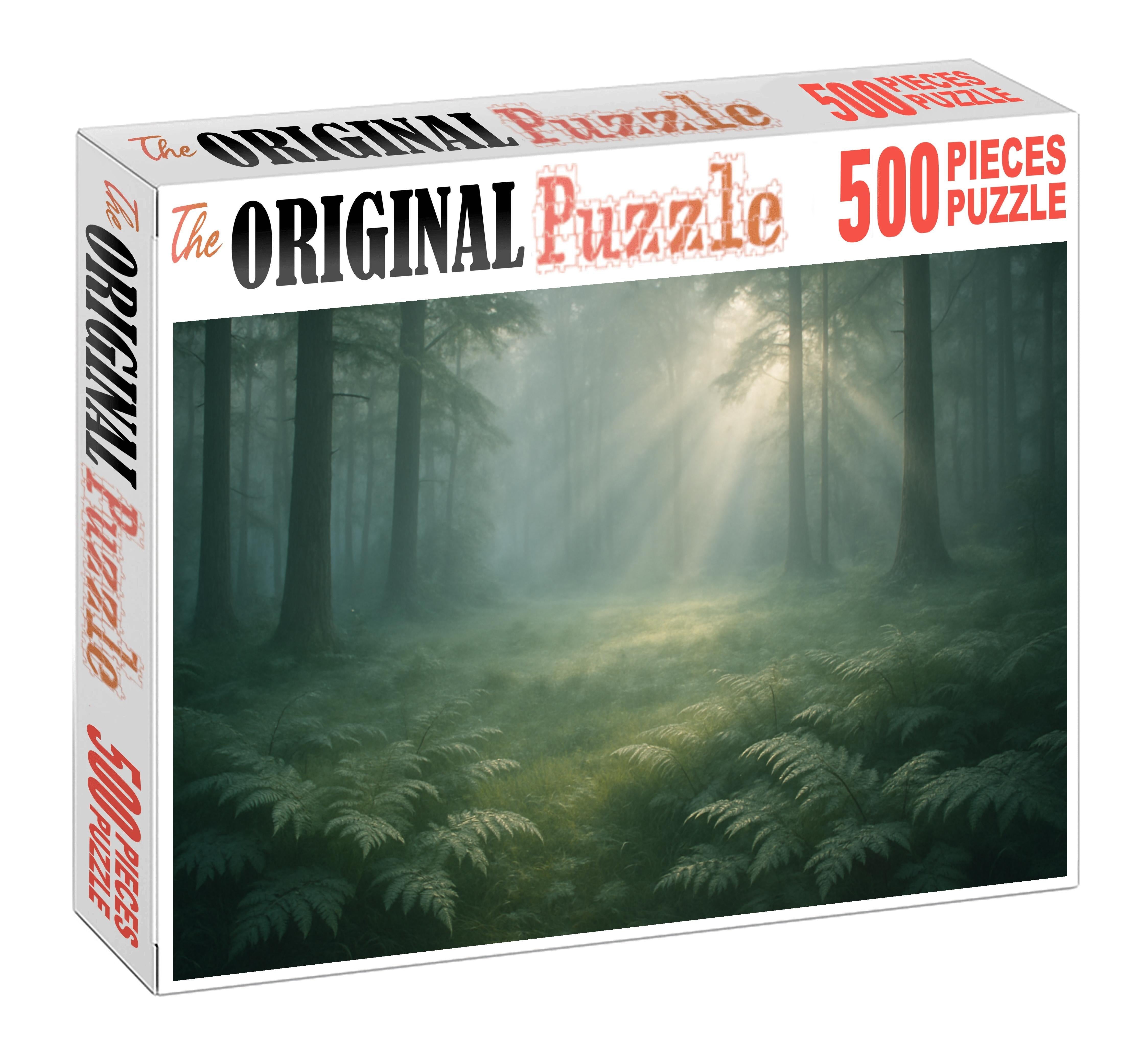 Silver Mist Forest Clearing Puzzle Collection