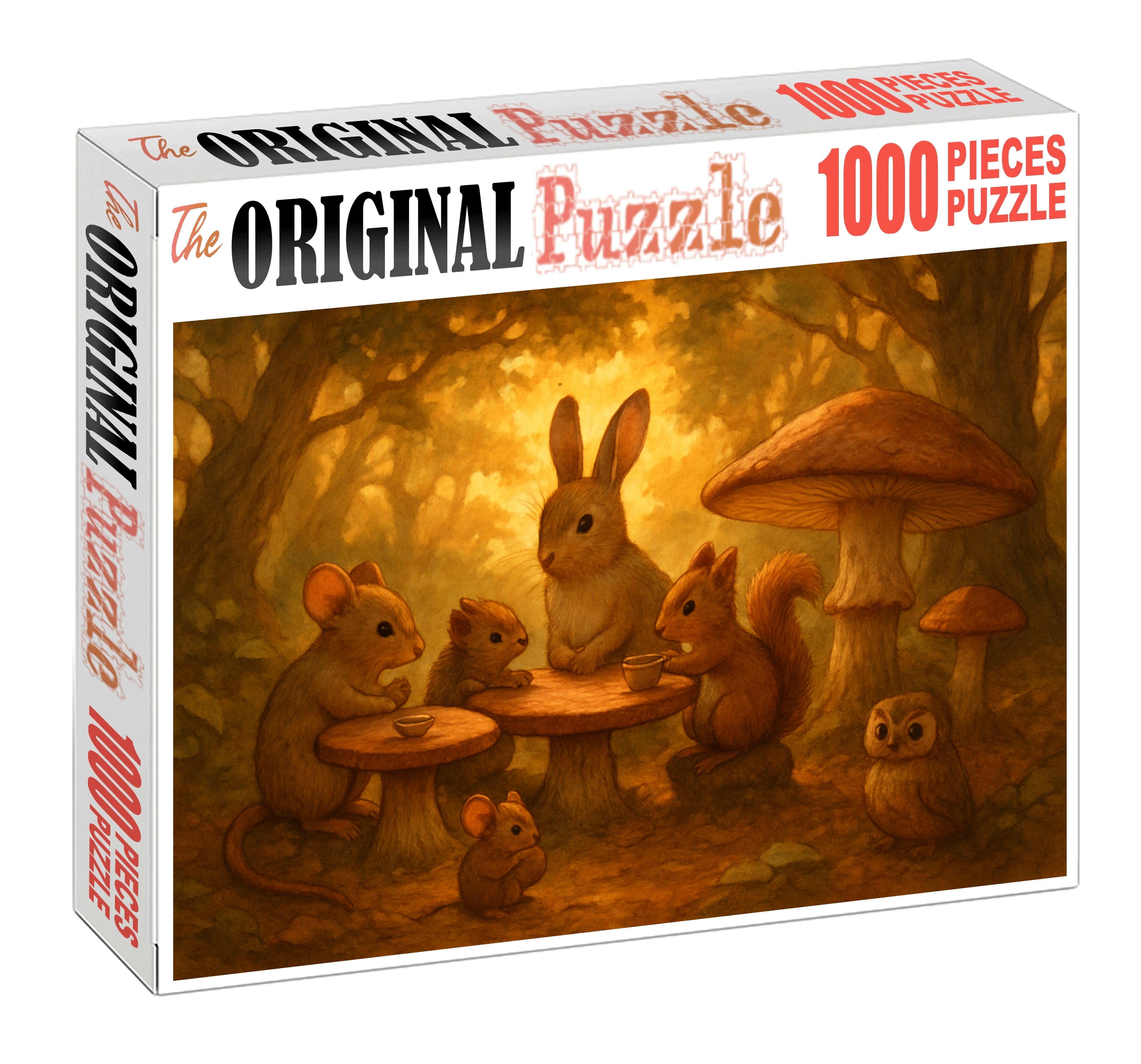 Whimsical Forest Tea Ceremony Puzzle Collection