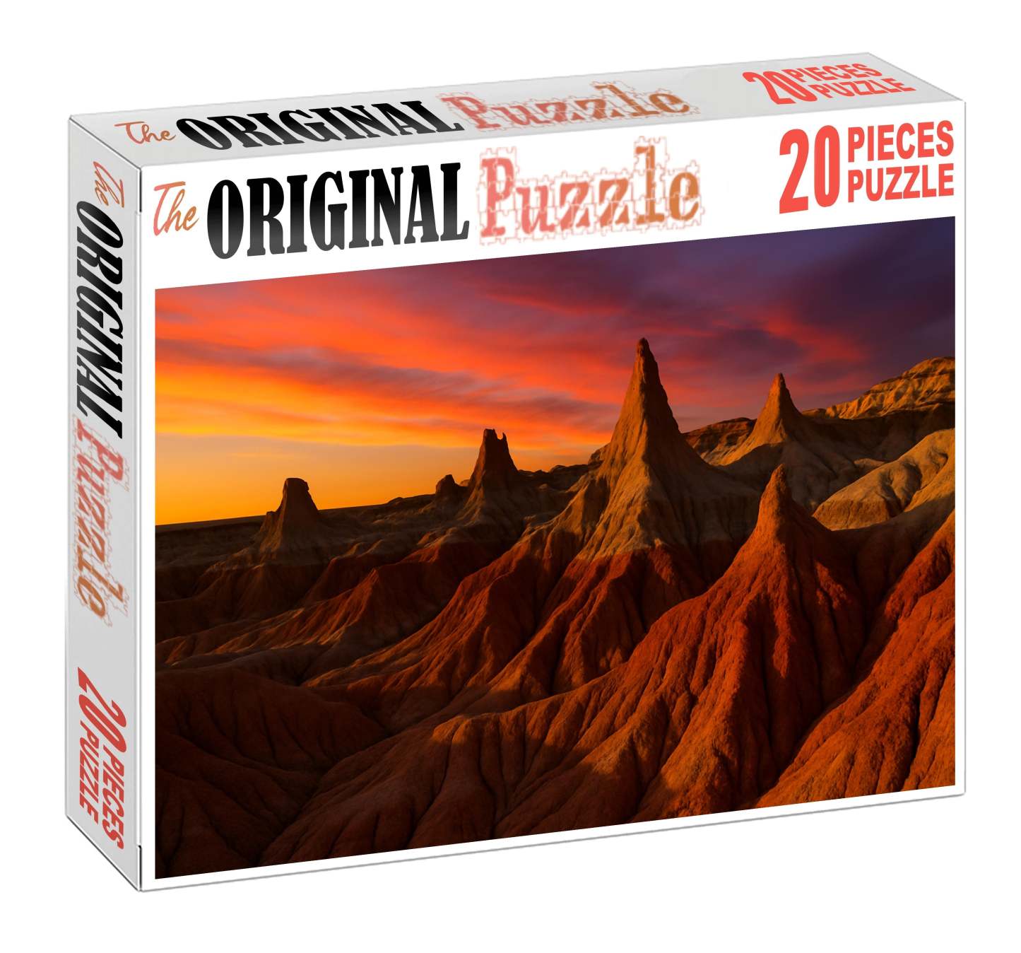 Sunset Ridge Badlands Puzzle Collection