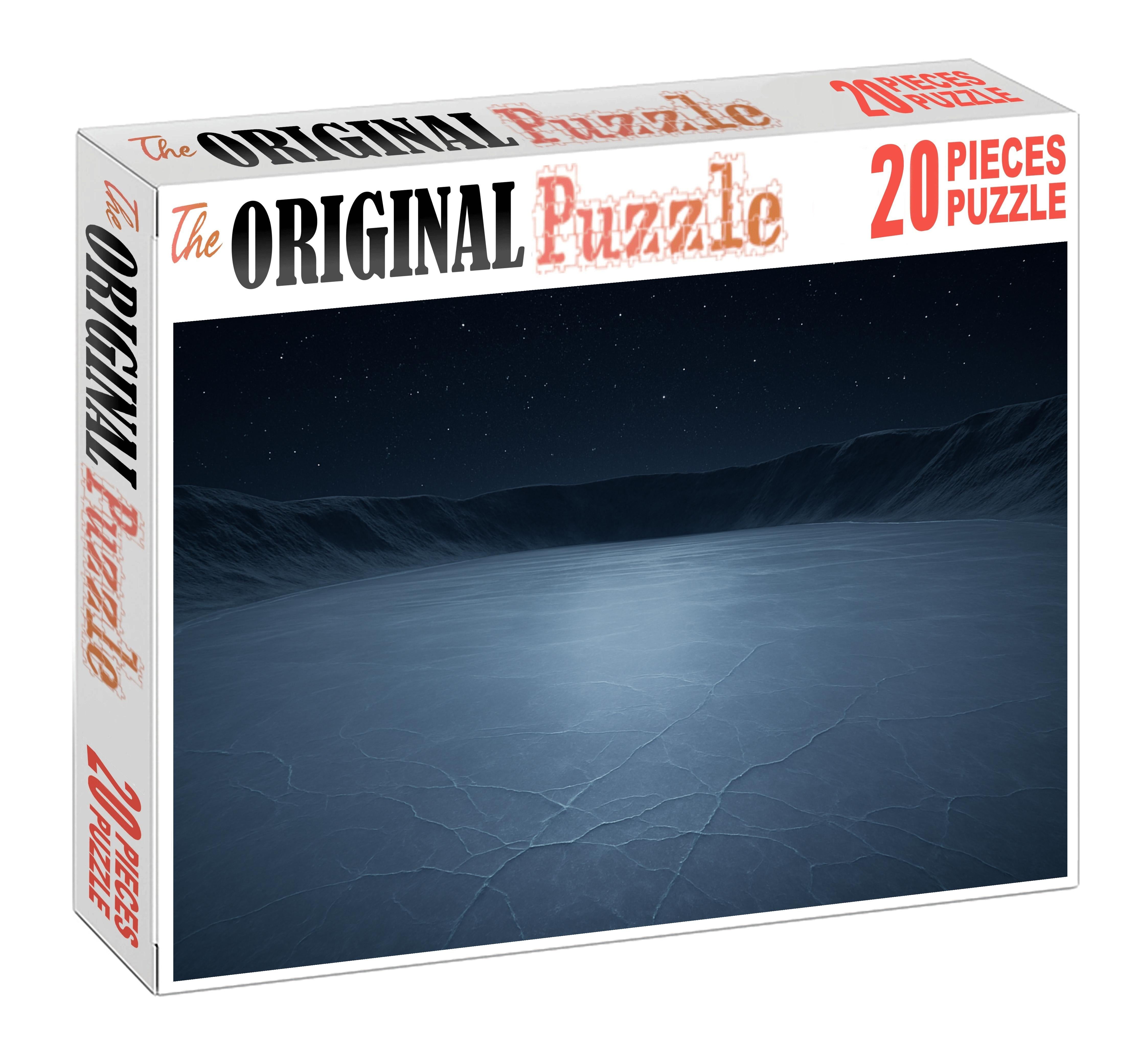 Icy Crater Mirror 20 Piece Puzzle