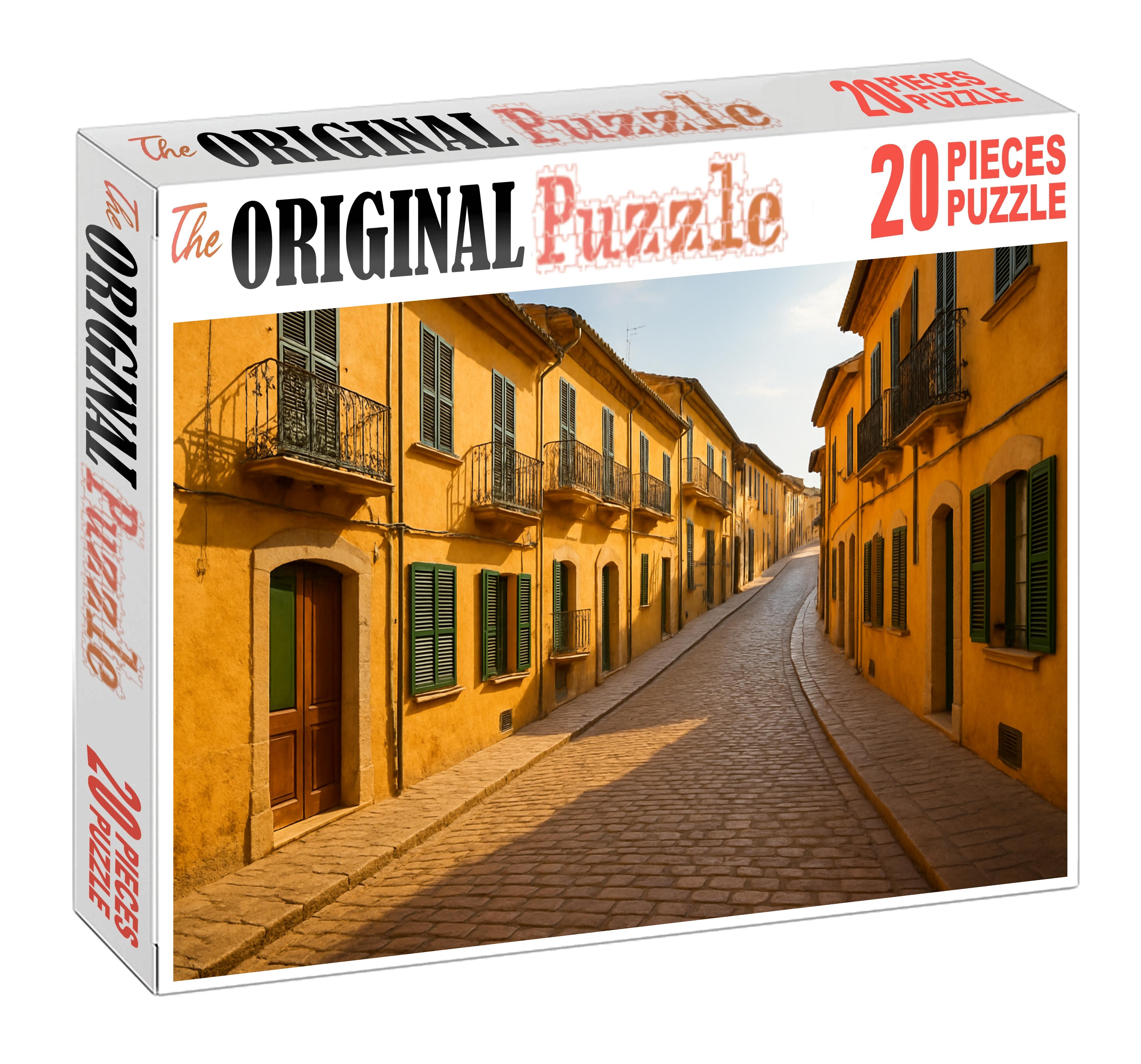 Saffron Terrace 1000 Piece Puzzle