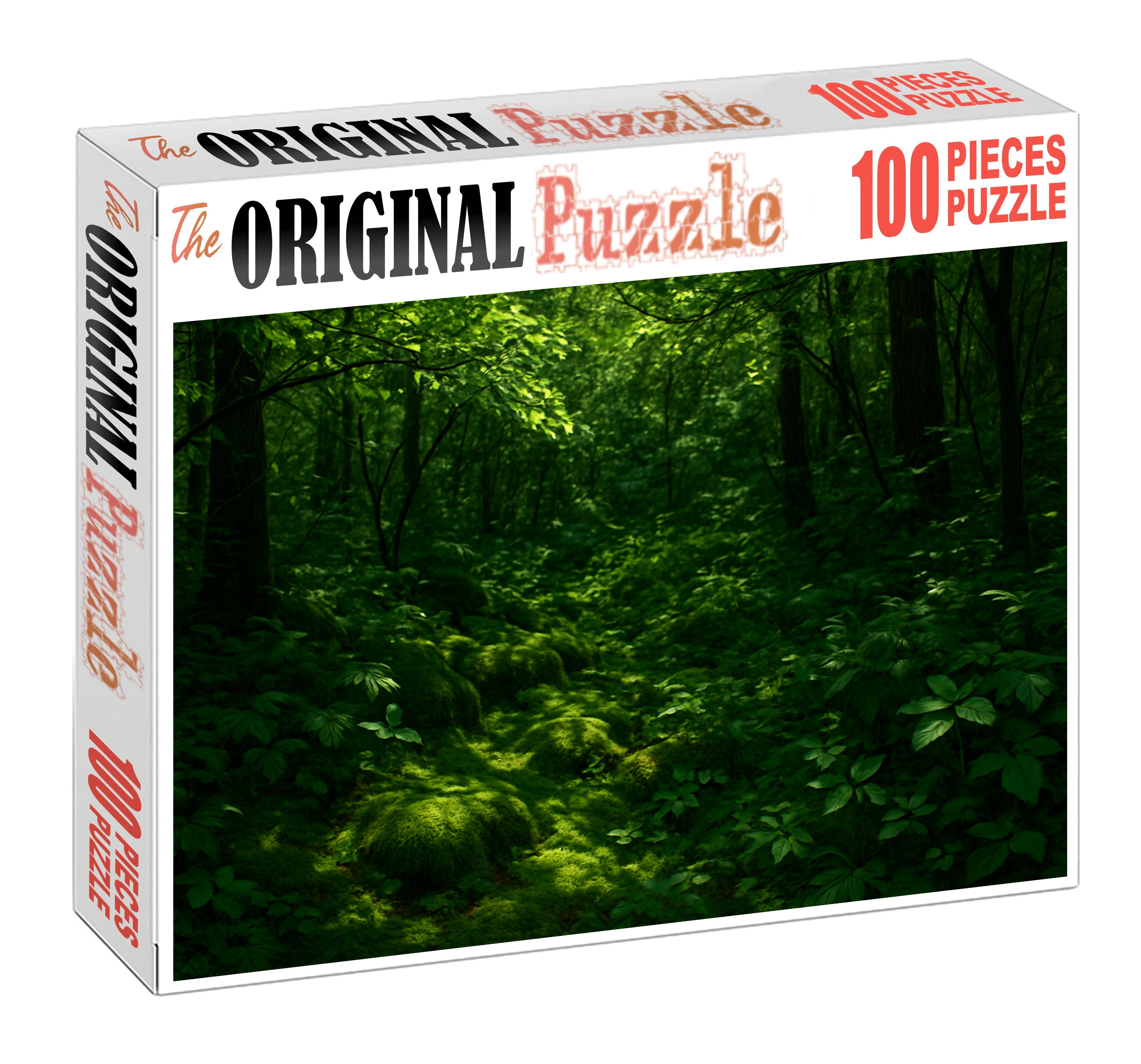 Emerald Lattice Canopy Large Format Puzzle