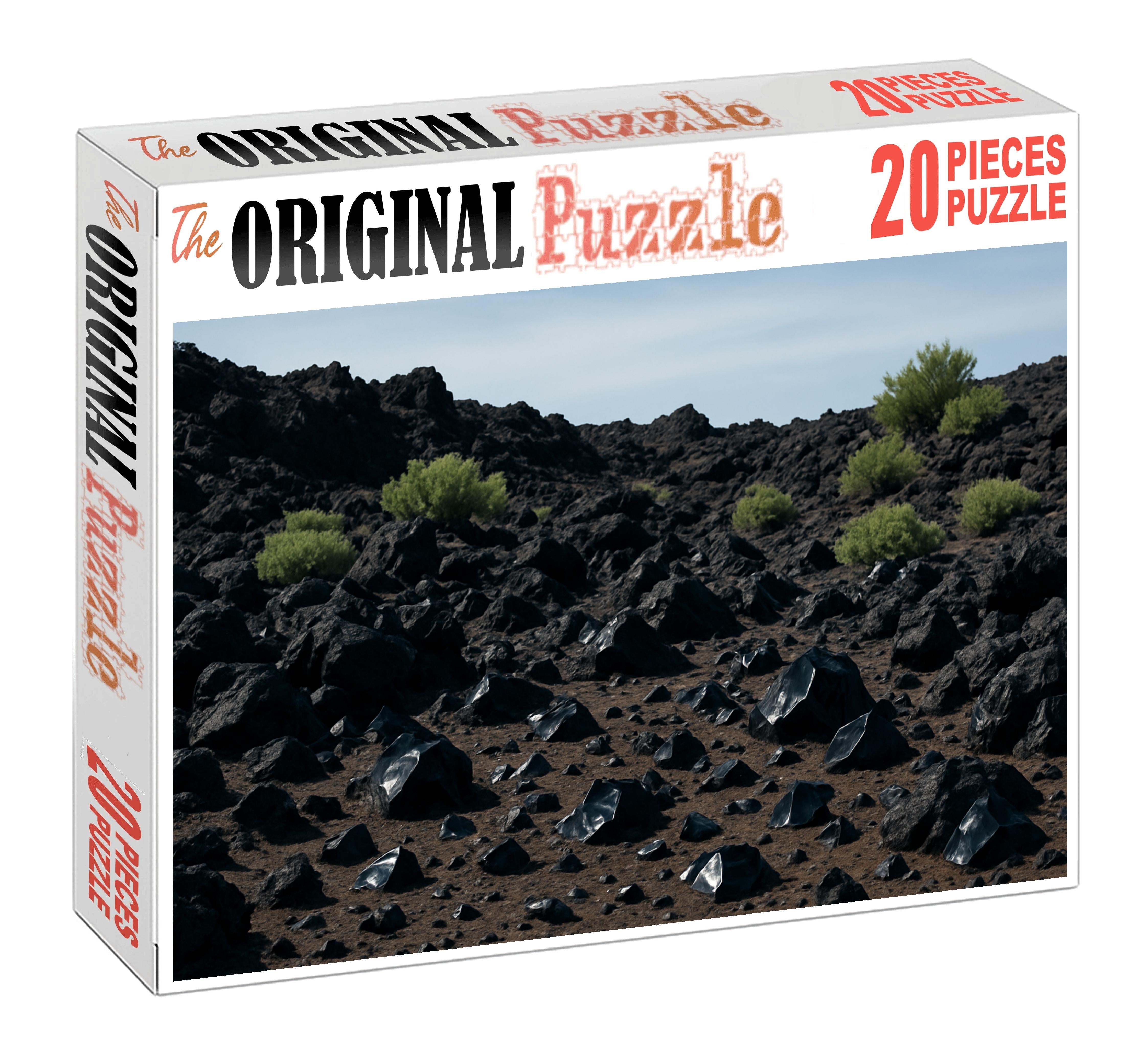 Obsidian Crater Basin Large Format Puzzle
