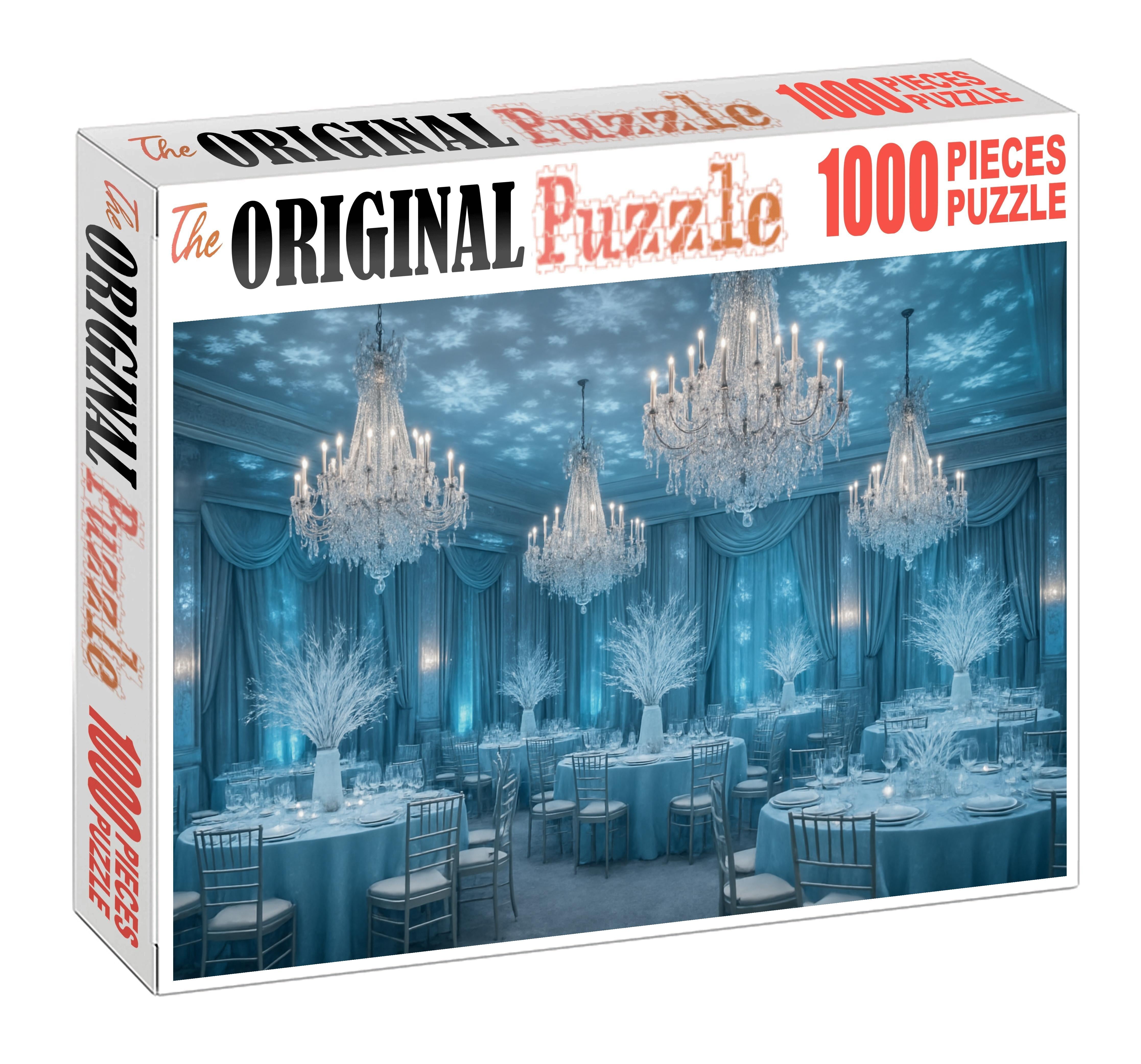Icy Crystal Ballroom 200 Piece Puzzle