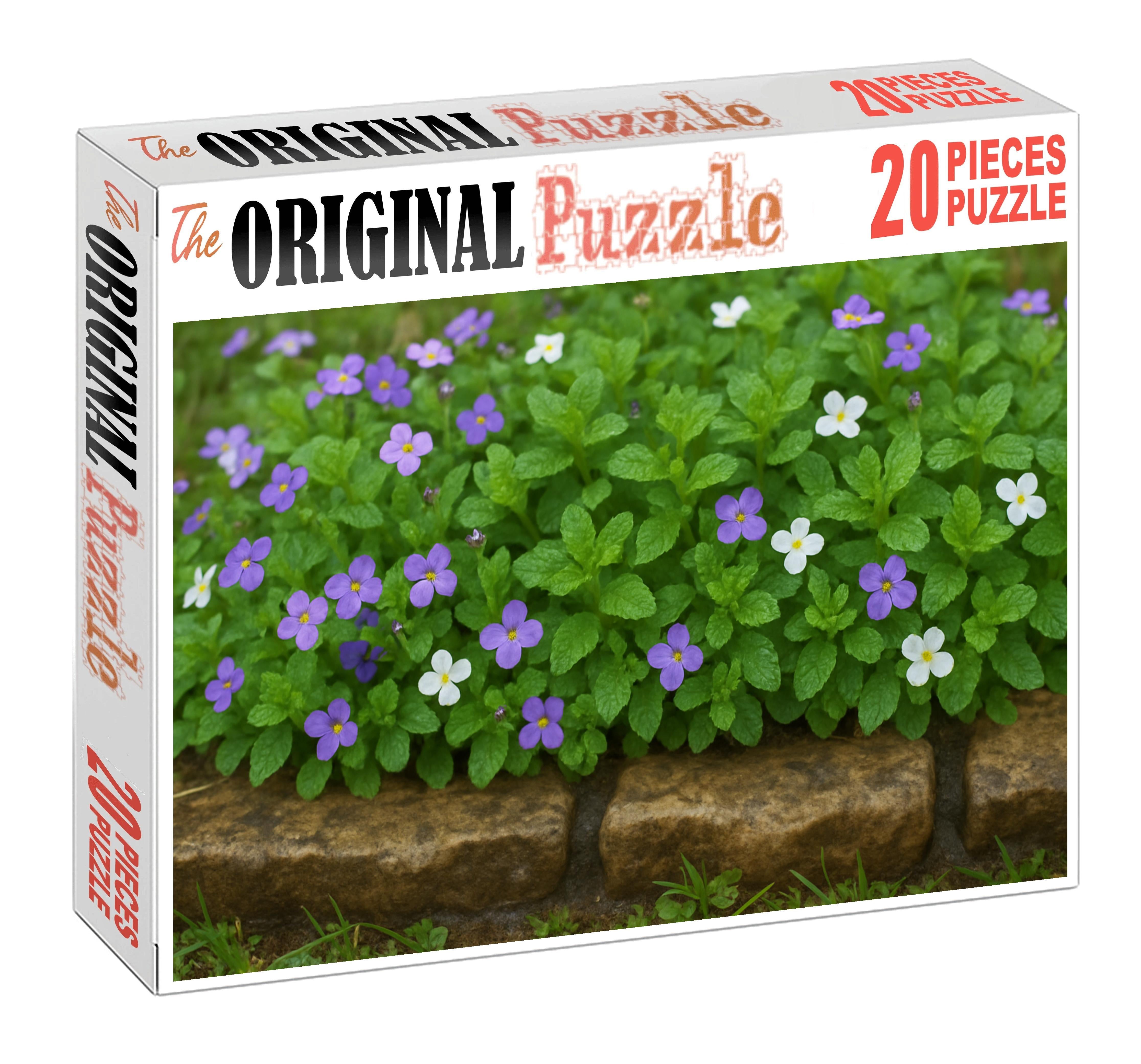 Rustic Herb And Bloom Border 50 Piece Puzzle