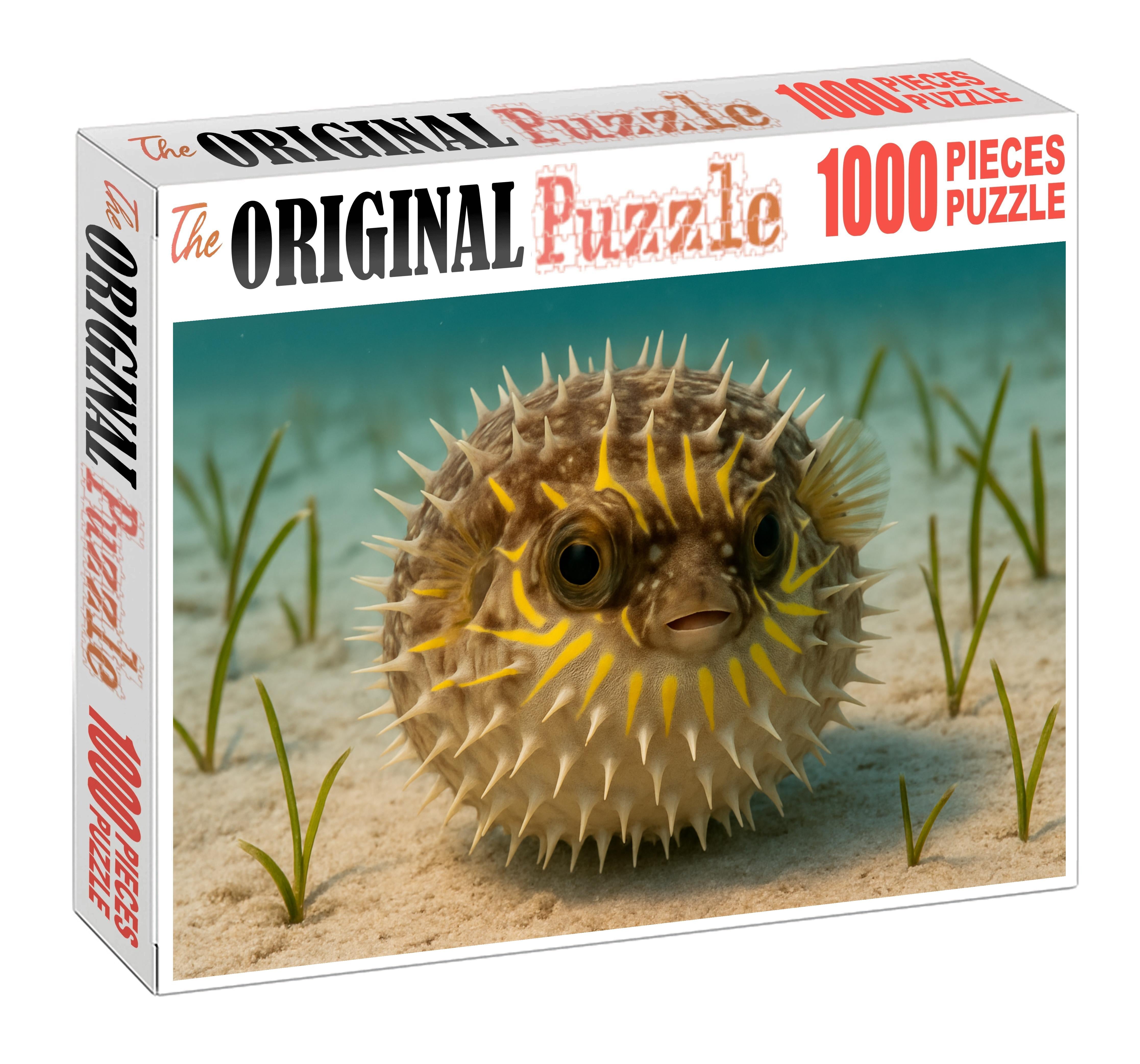 Sunburst Pufferfish Radiant Defender With Inflatable Armor Puzzle For Adults