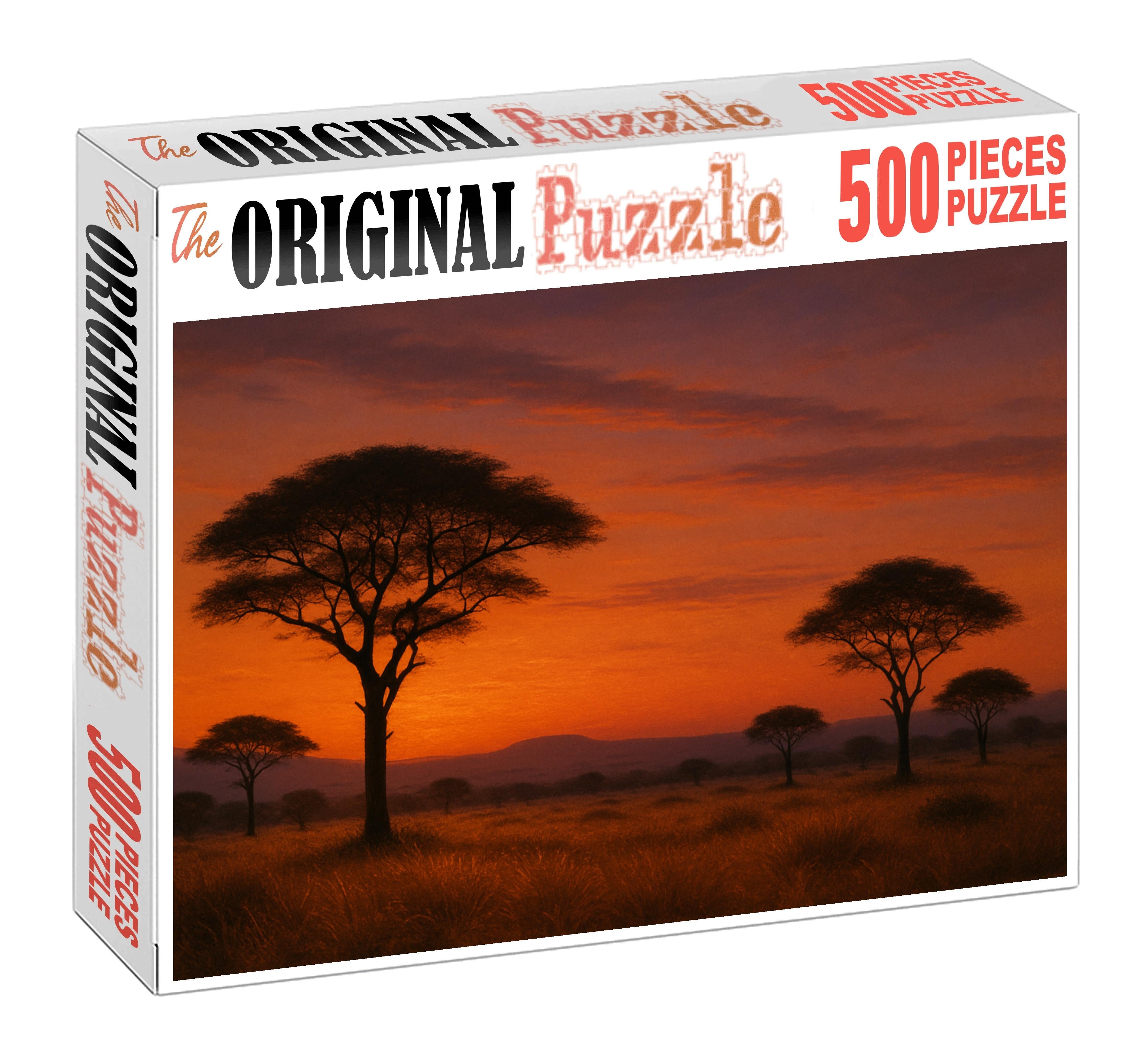 Twilight Savannah Vista Puzzle Fun