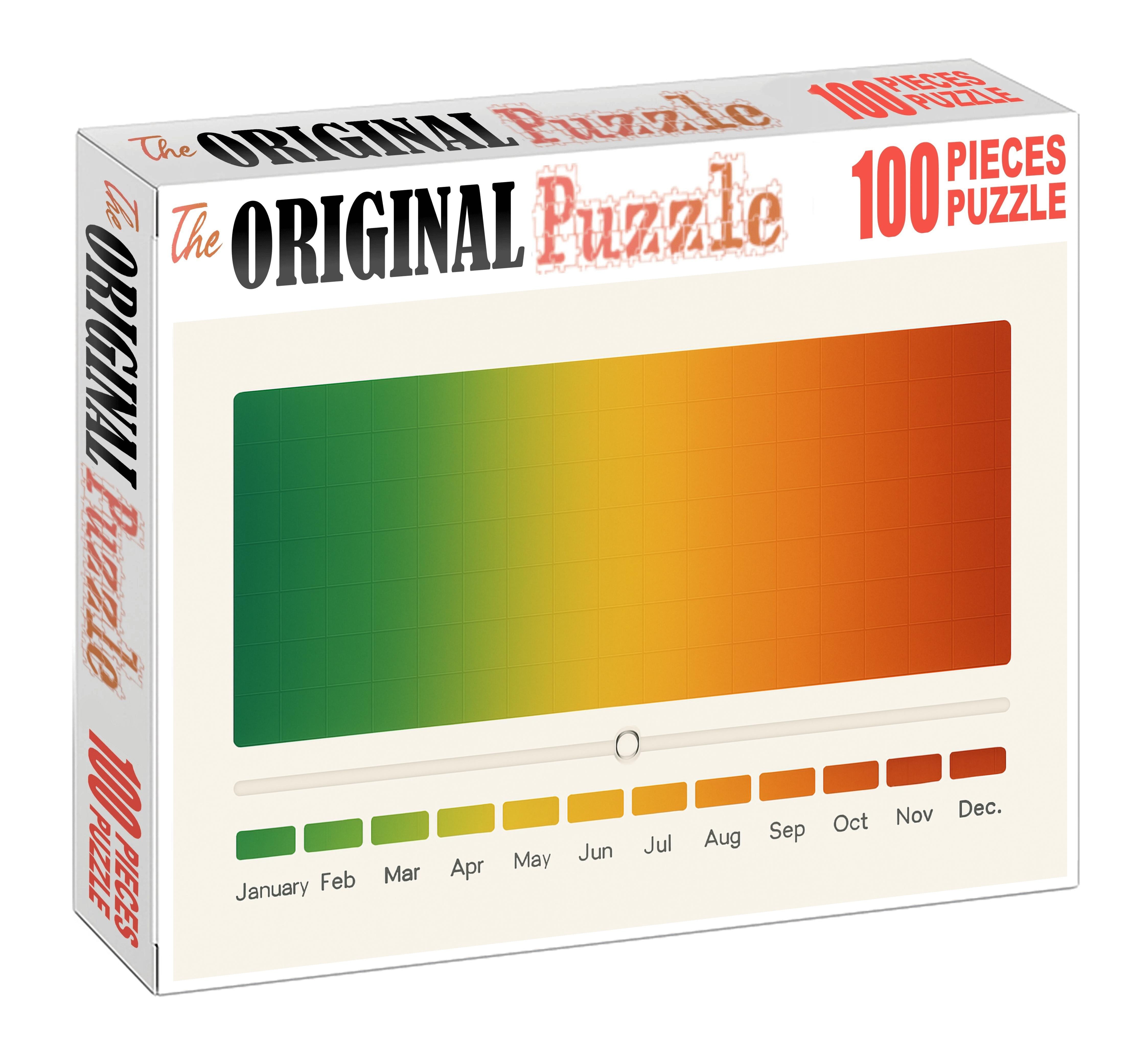 Seasonal Vegetation Dynamics Chart Puzzle For Kids