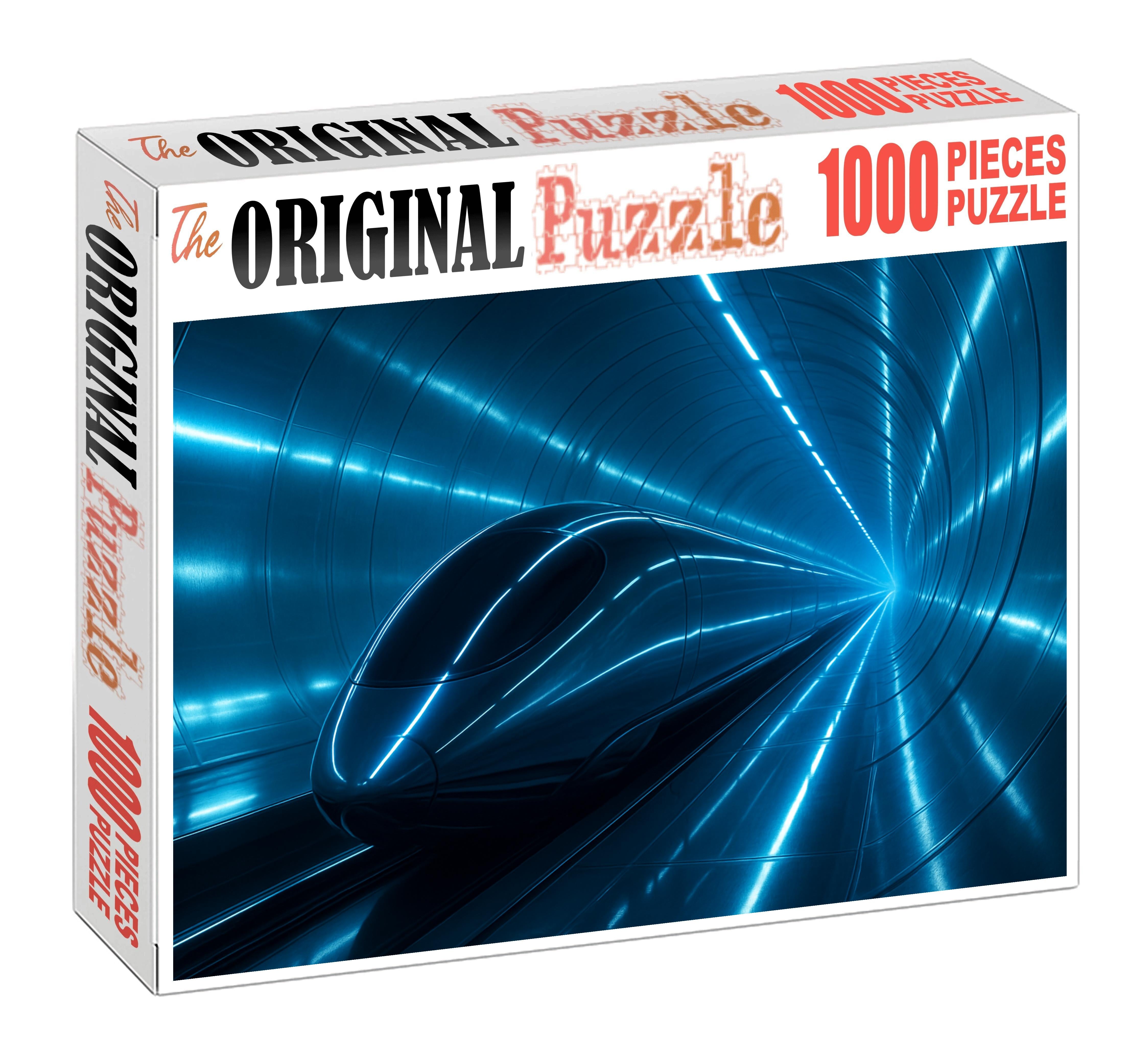 Pneumatic Tube Pod Transit 50 Piece Puzzle