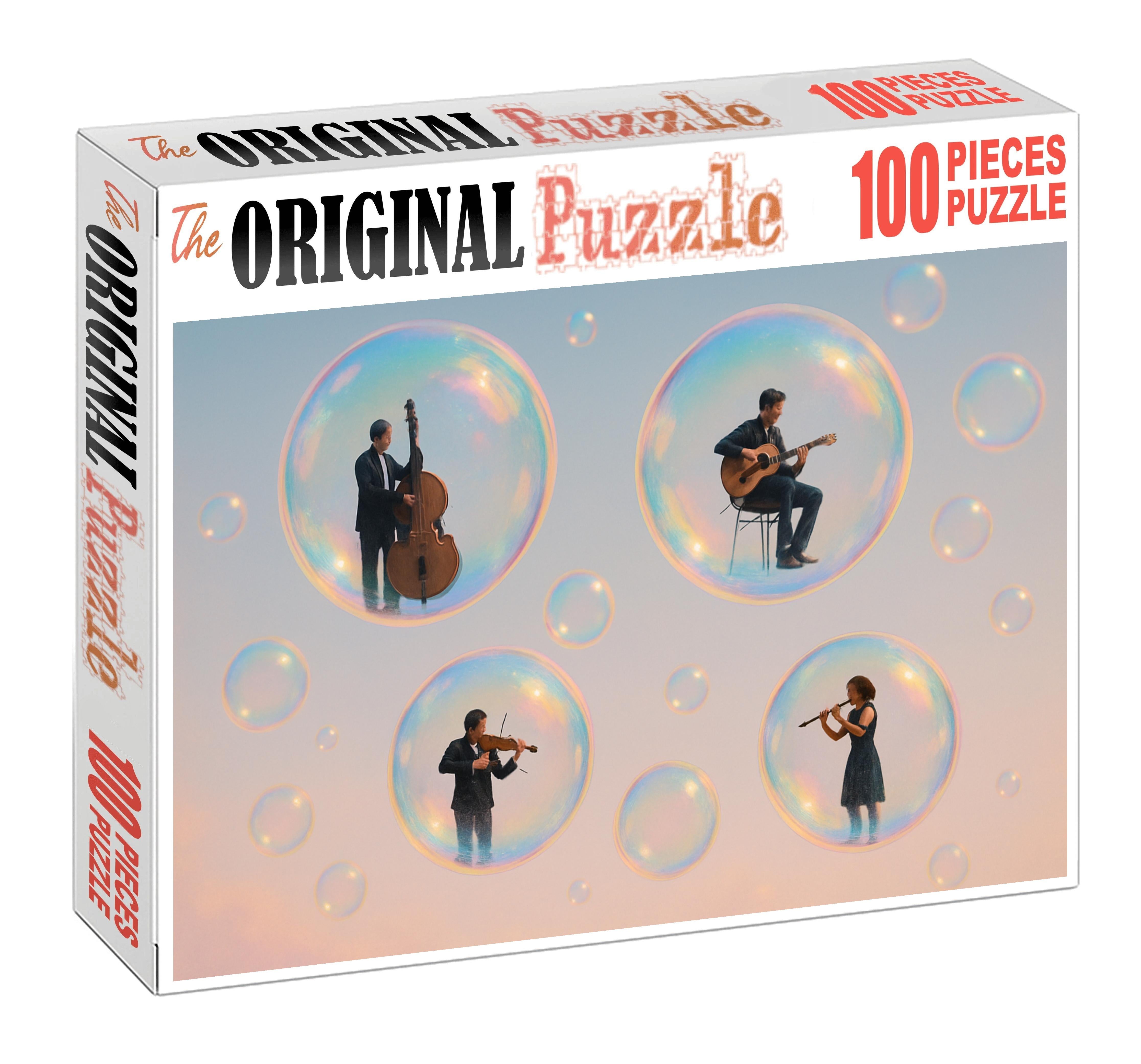 The Floating Bubble Orchestra Premium Puzzle Pieces