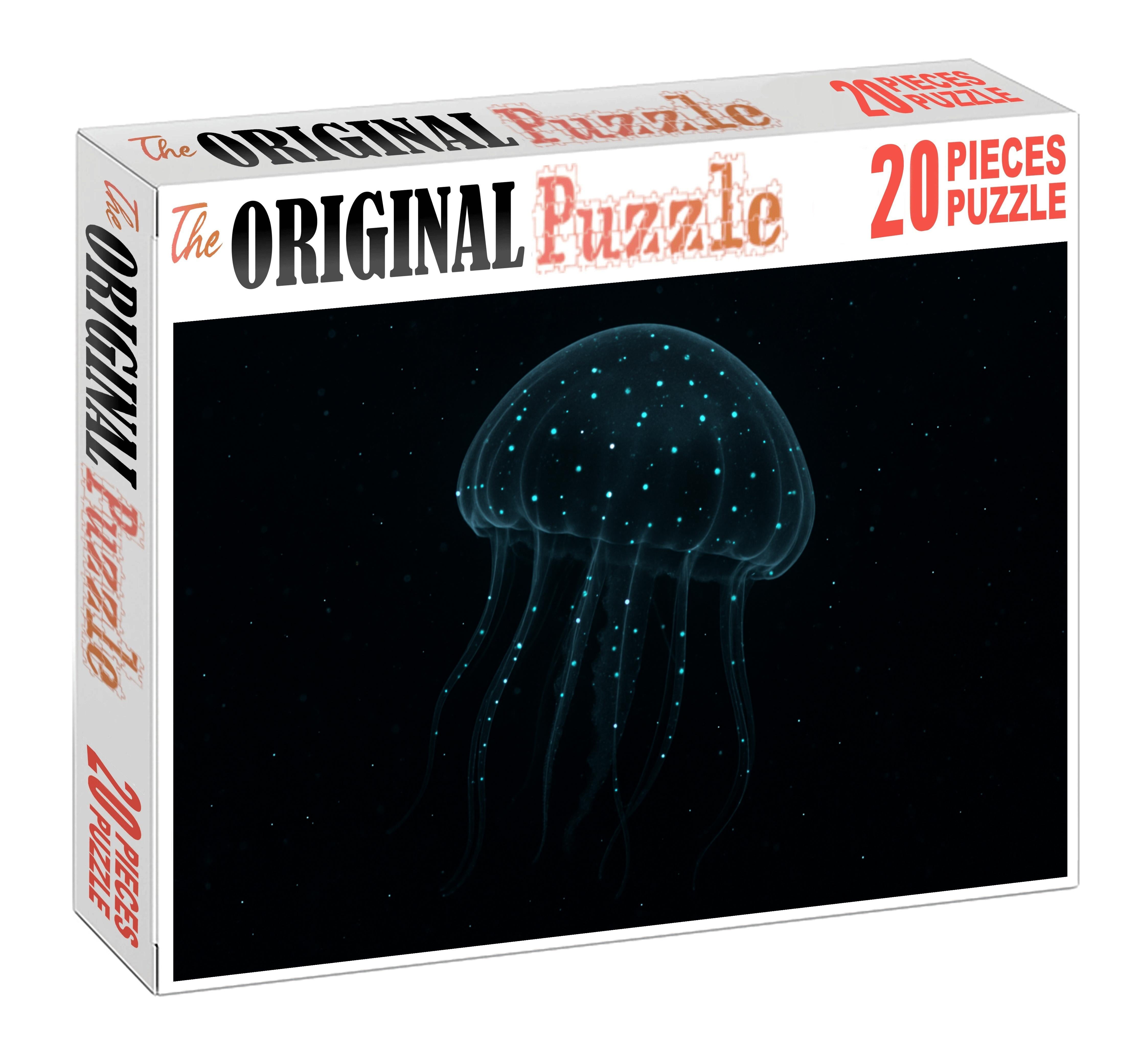 Obsidian Lantern Jelly Midnight Glow Drifter 200 Piece Puzzle
