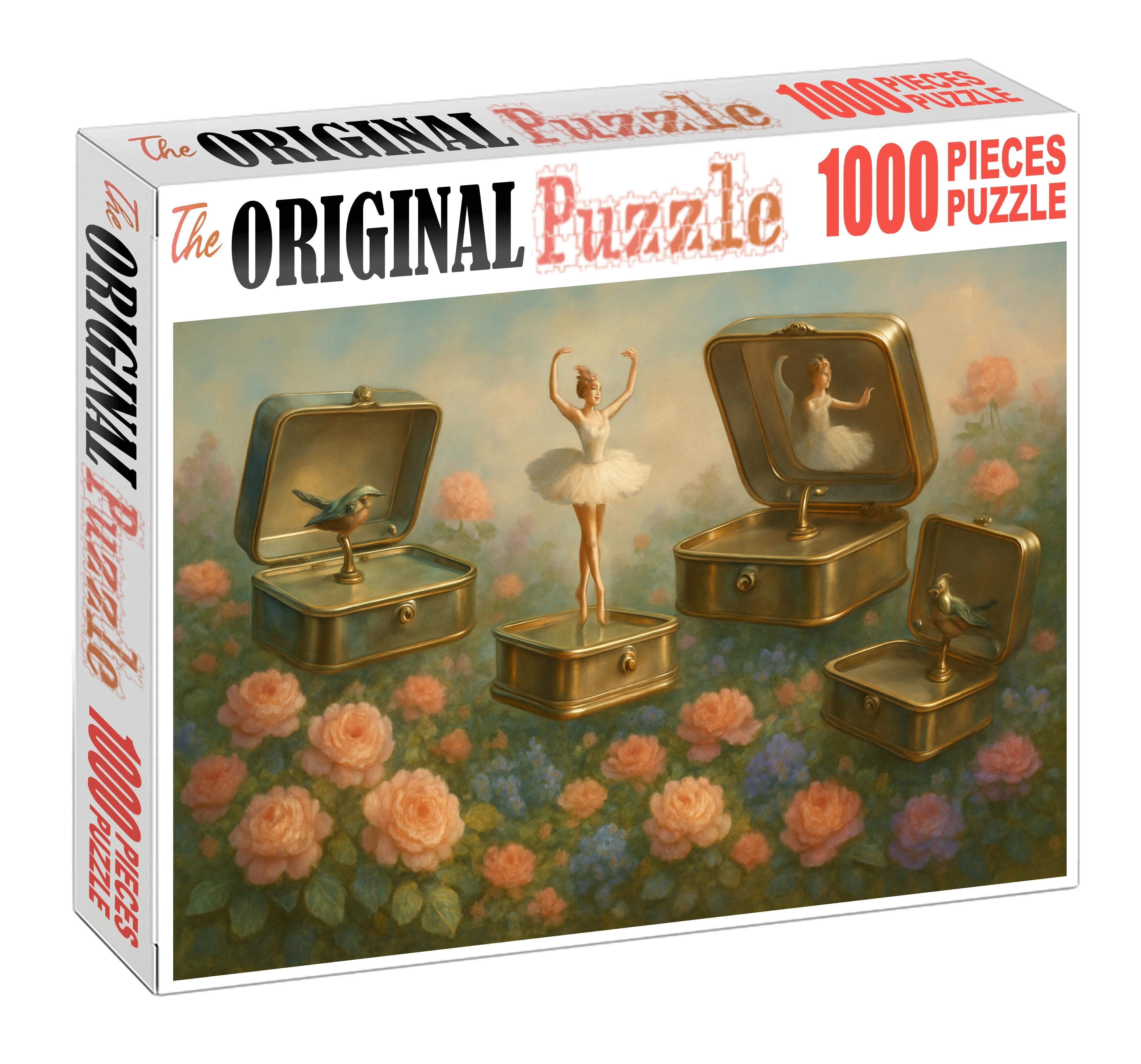 Garden Of Floating Music Boxes 50 Piece Puzzle