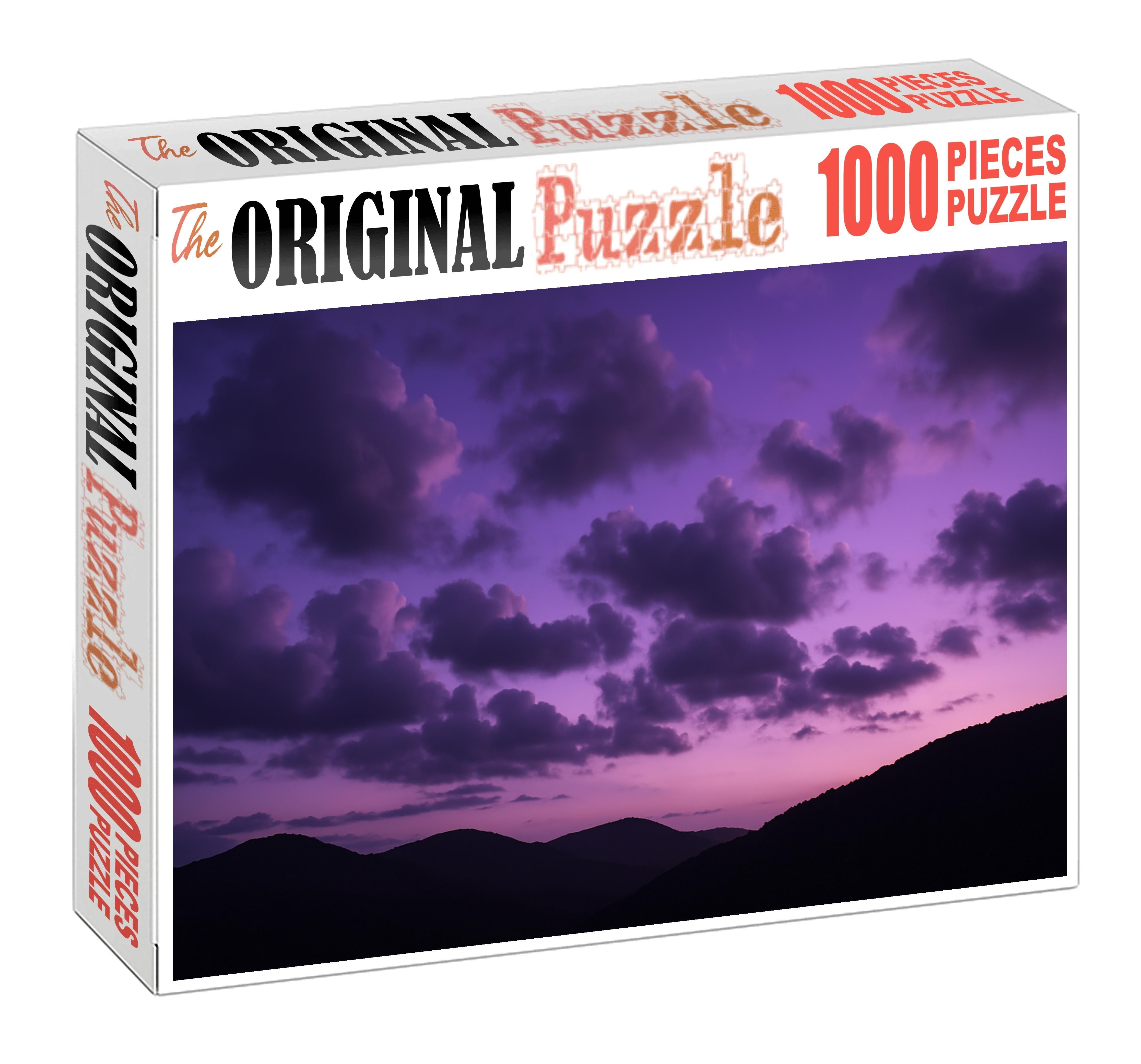 Dusky Lavender Silhouette Puzzle Collection