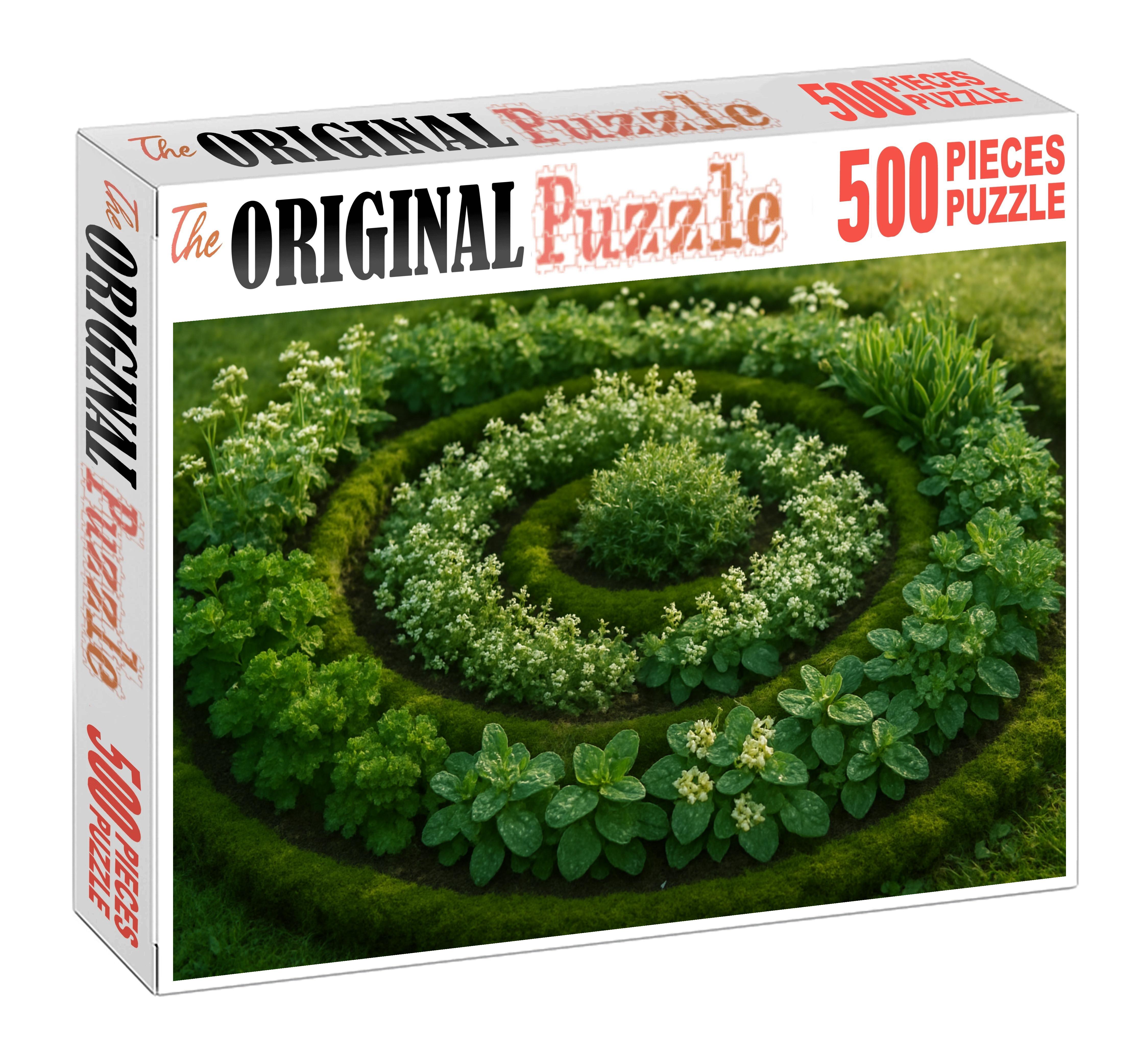 Spring Dew Herb Spiral Puzzle For Adults