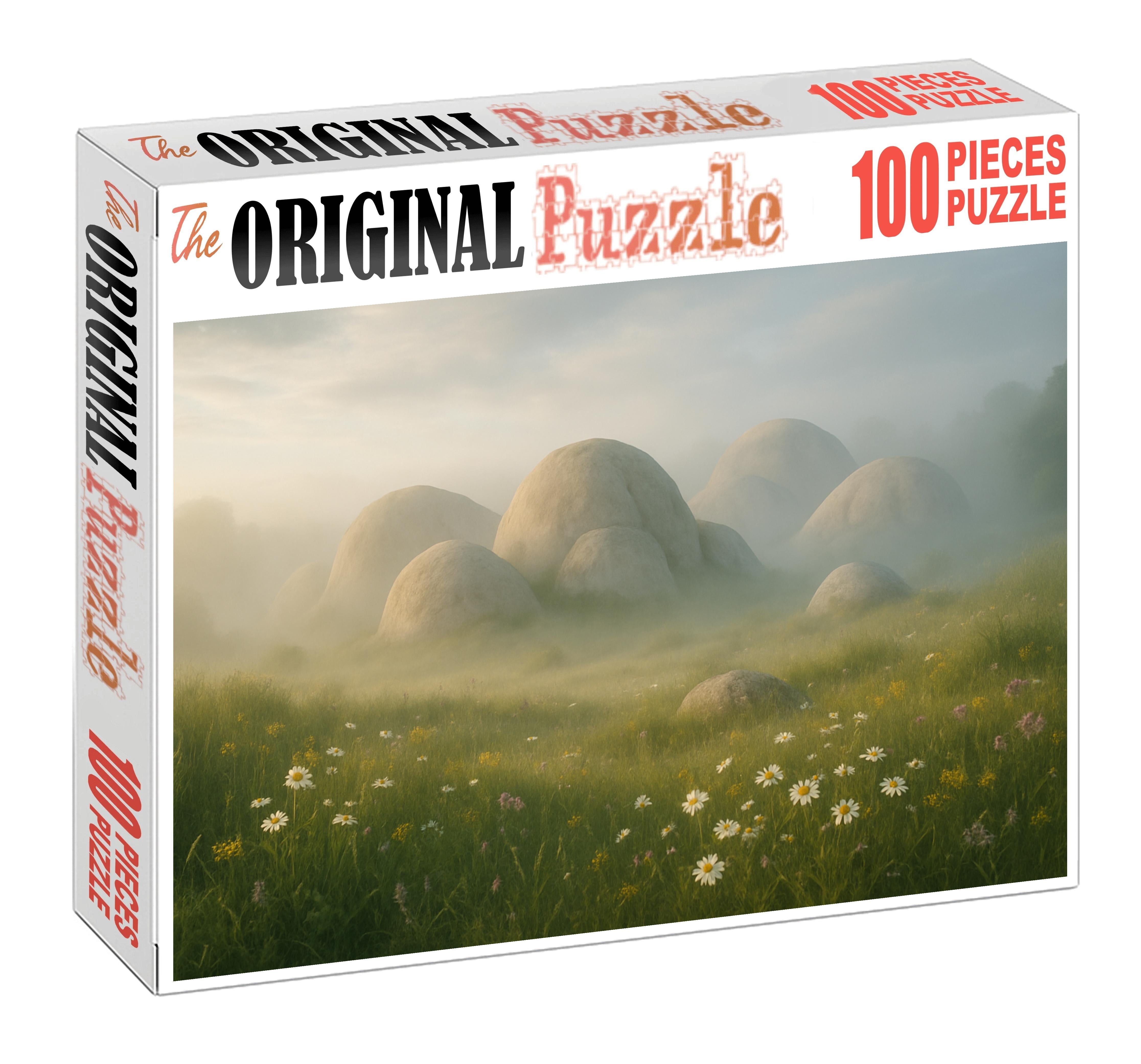 Fog-kissed Limestone Knolls Premium Puzzle Pieces