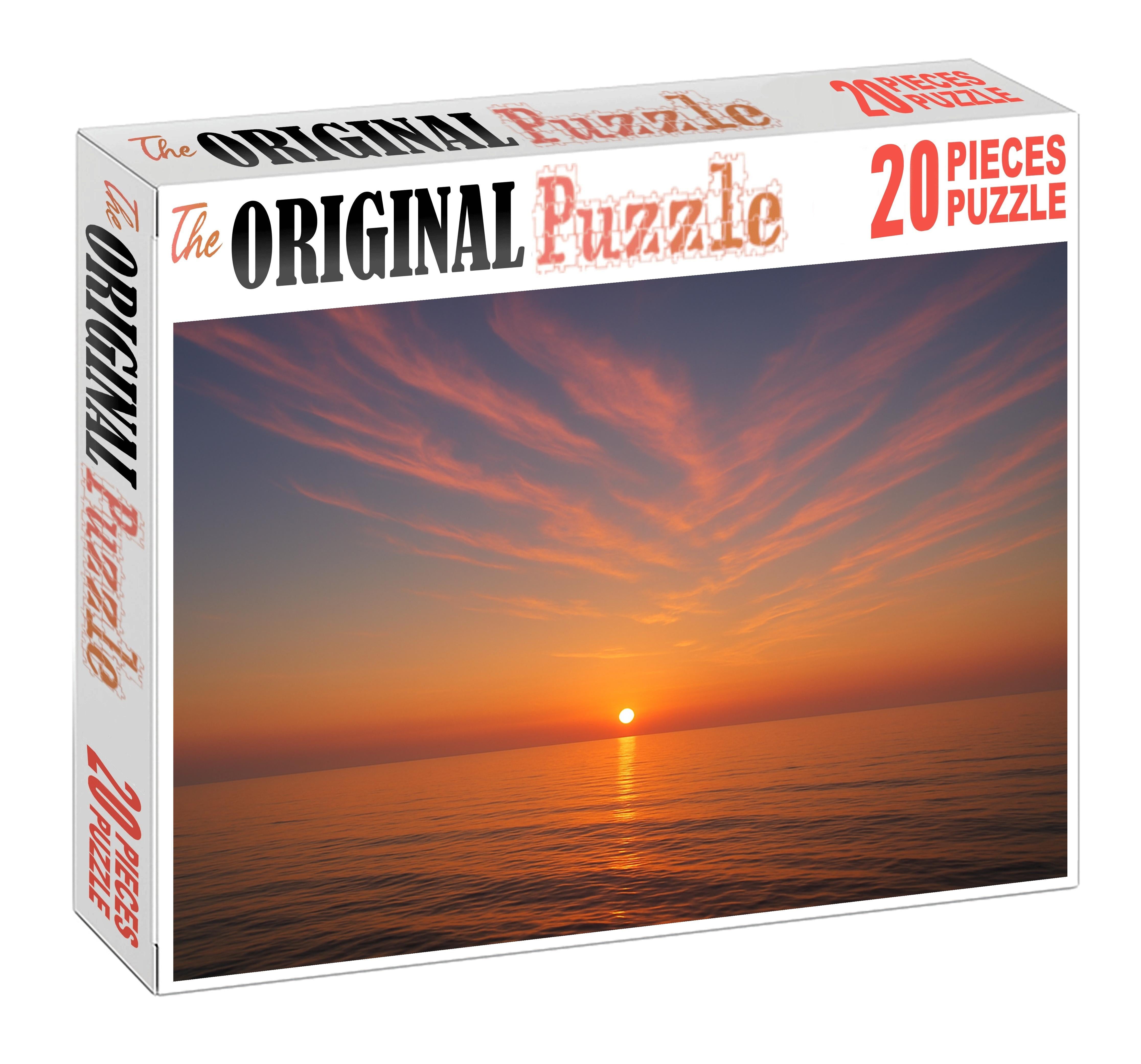 Celestial Amber Radiance Puzzle Collection