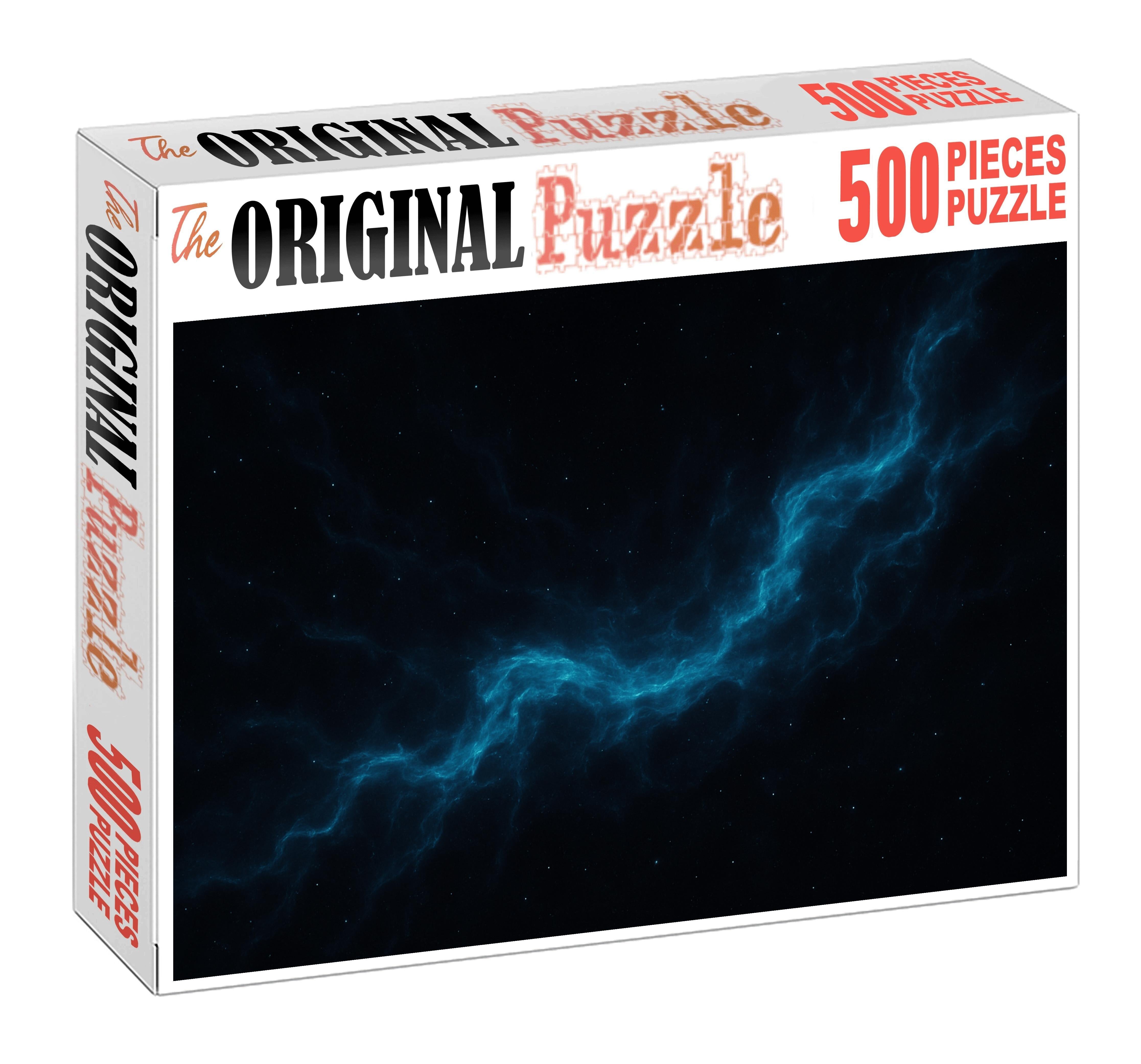 Azure Nebular Cascade Puzzle Collection